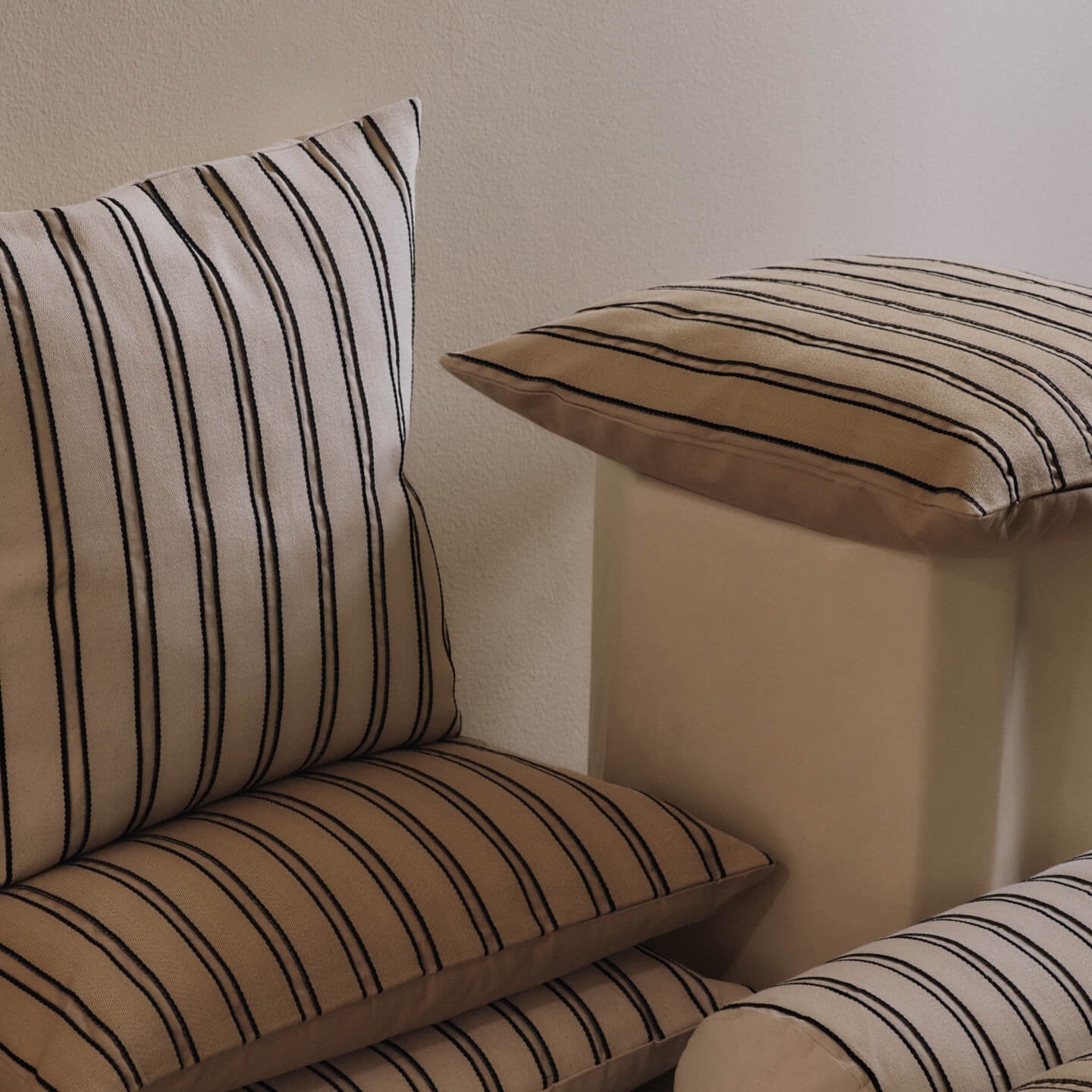 Ferm Living Twill Sierkussen - Rechthoekig 60 x 40 cm - Cashmere