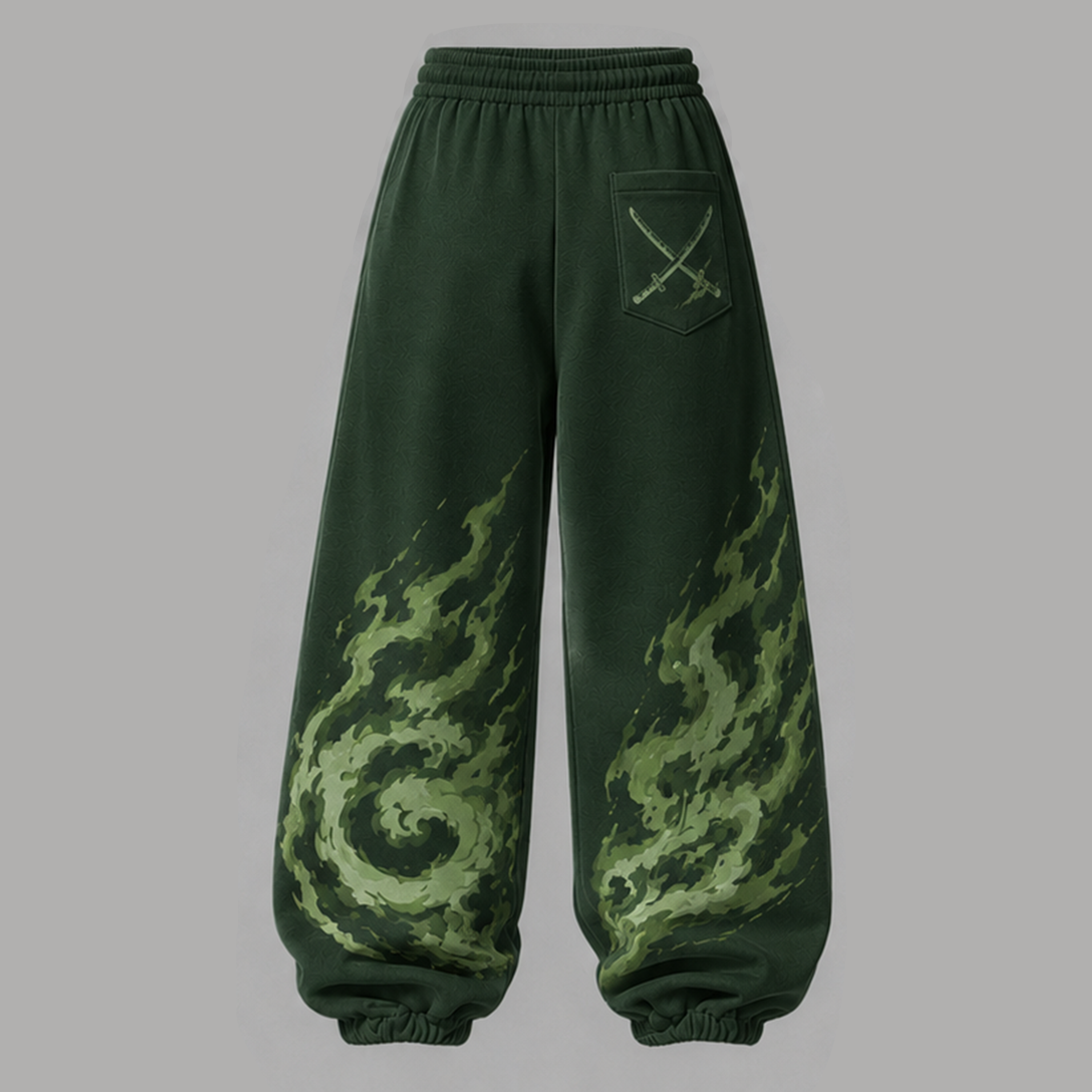 One Piece Cropped Long Sleeve Hoodie & High Waist Jogger Pants Two Piece TeeThreads Sustain the Scene with Custom Apparel