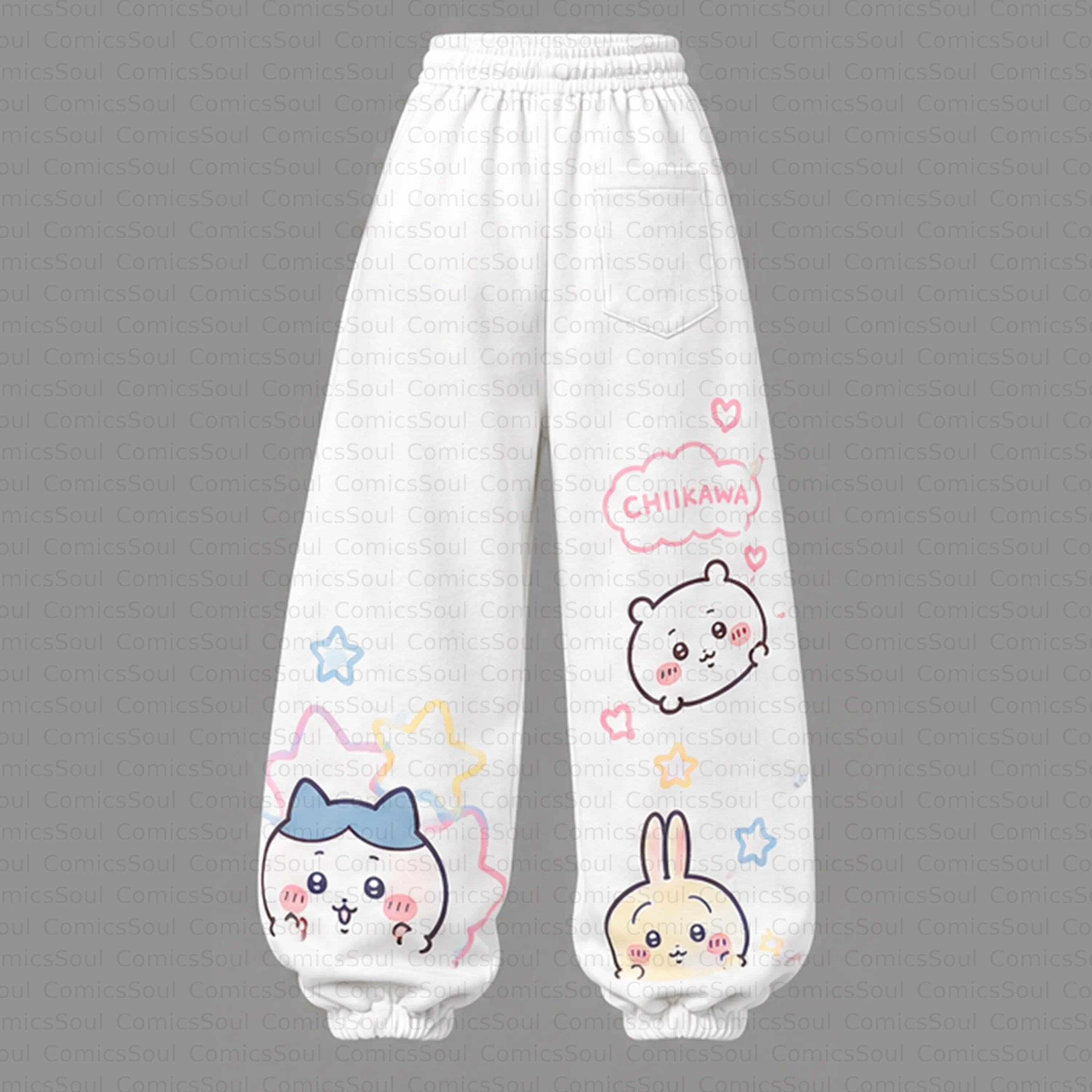 CHIIKAWA Cropped Long Sleeve Hoodie & High Waist Jogger Pants Two Piece TeeThreads Sustain the Scene with Custom Apparel