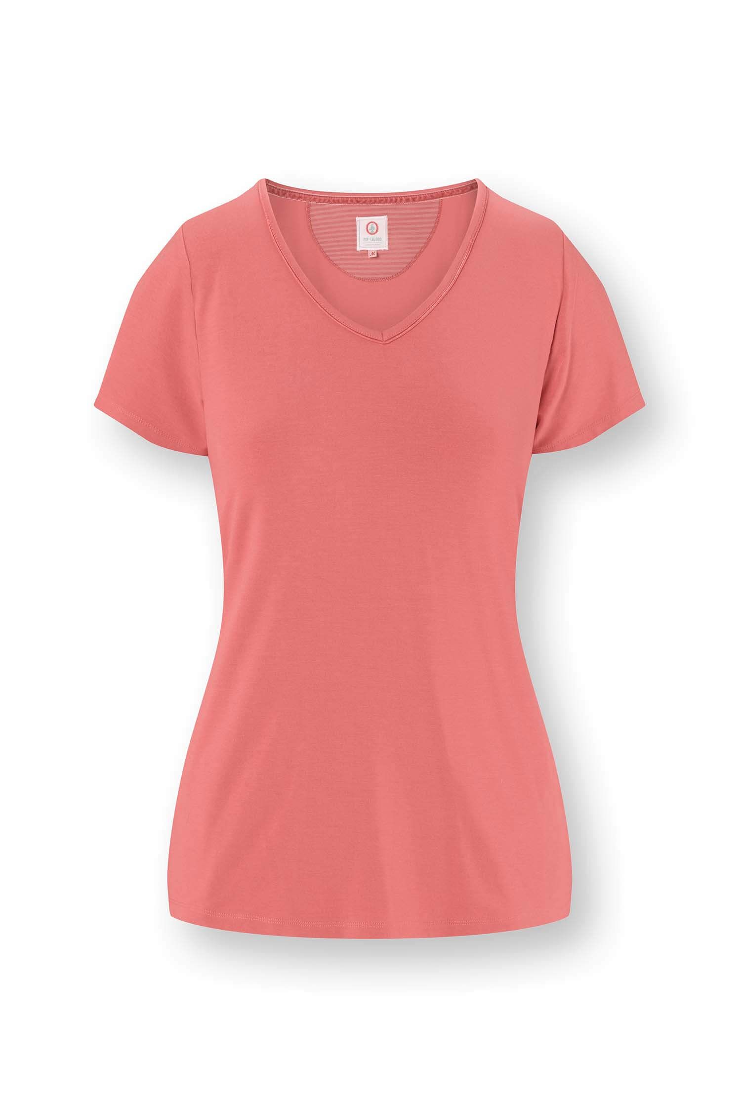 Toy Short Sleeve Top Solid Pink