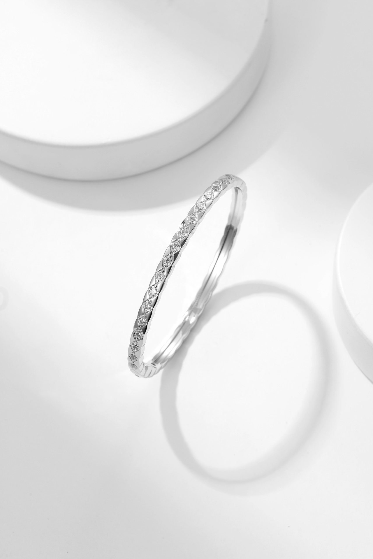 Chanel Diamond Coco Crush Mini Bracelet Bangle - Original Replica Club