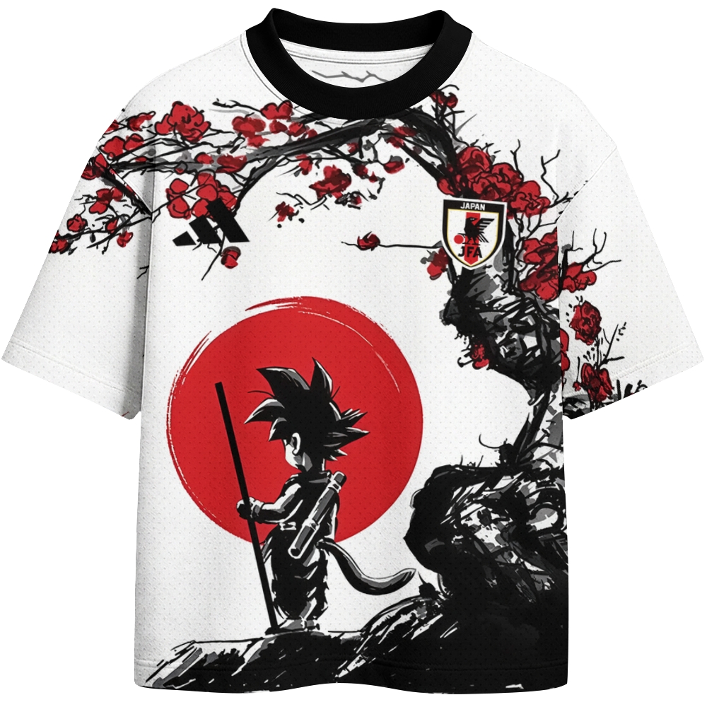DragonBall Crew Neck Football Jersey