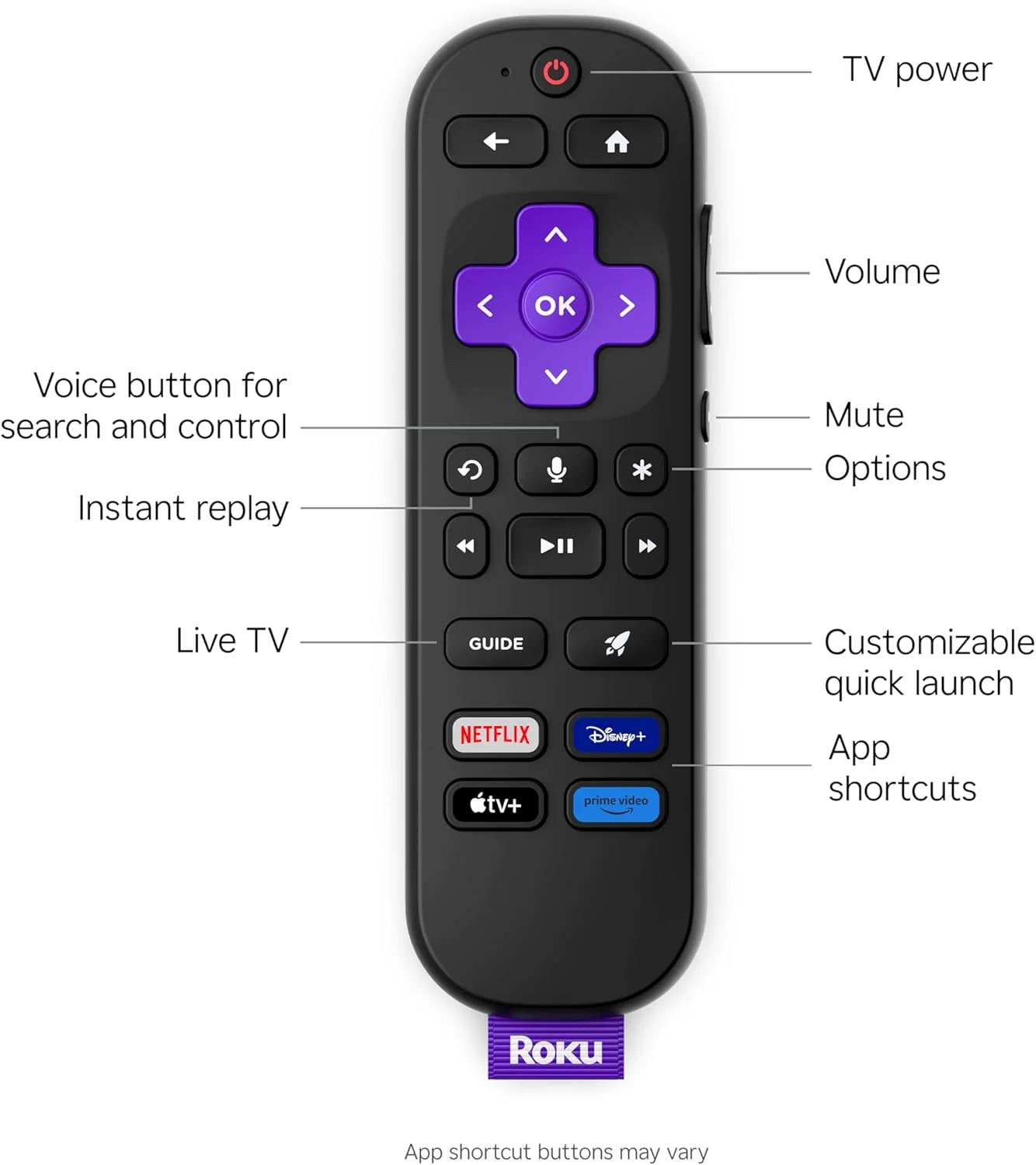 Roku 50in Select Series 4K HDR Smart TV With Voice Remote - Image 7 Roku 50in Select Series 4K HDR Smart TV With Voice Remote - Image 7