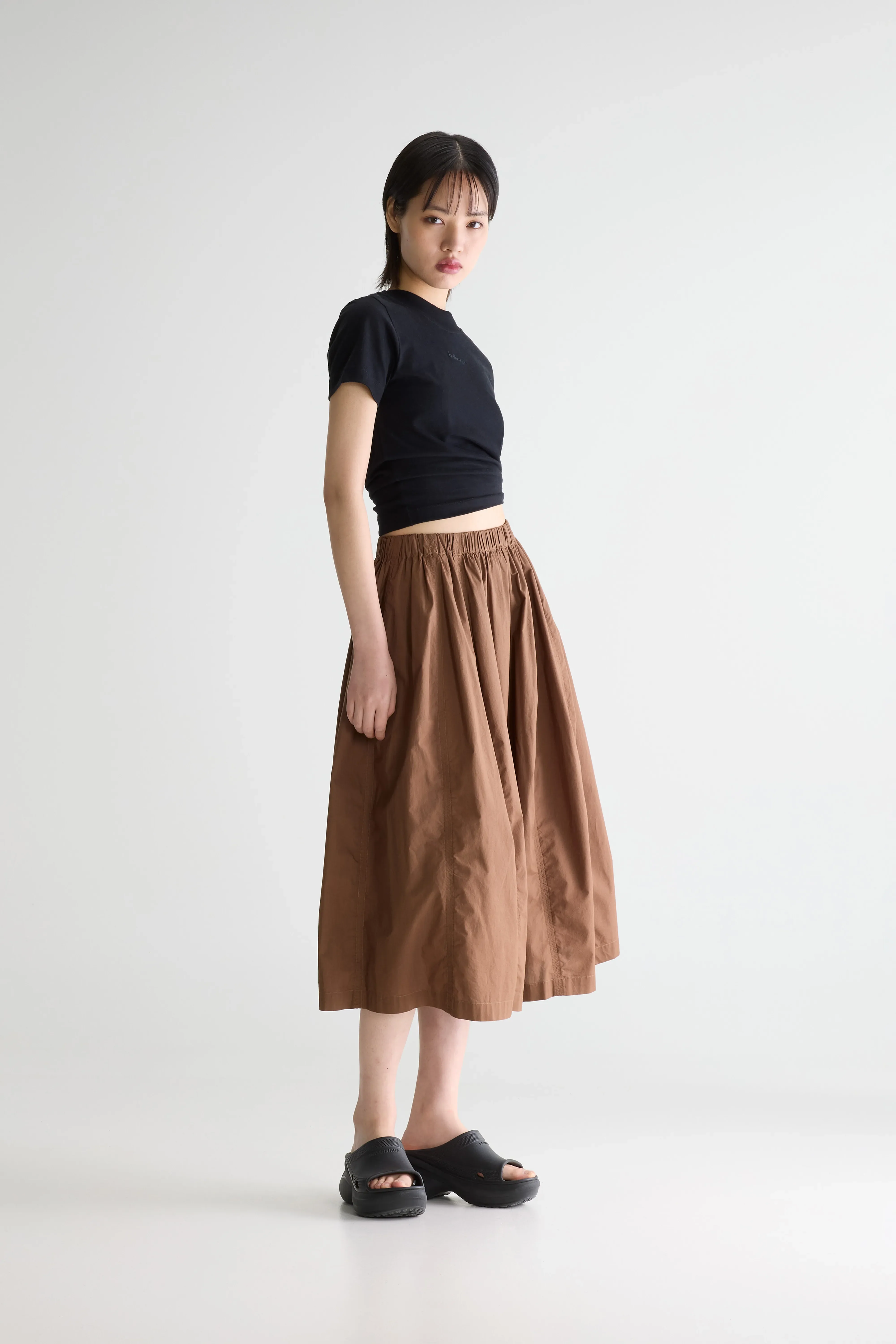 Bellerose Cinley midi skirt (261 / W / CHOCOLATE)