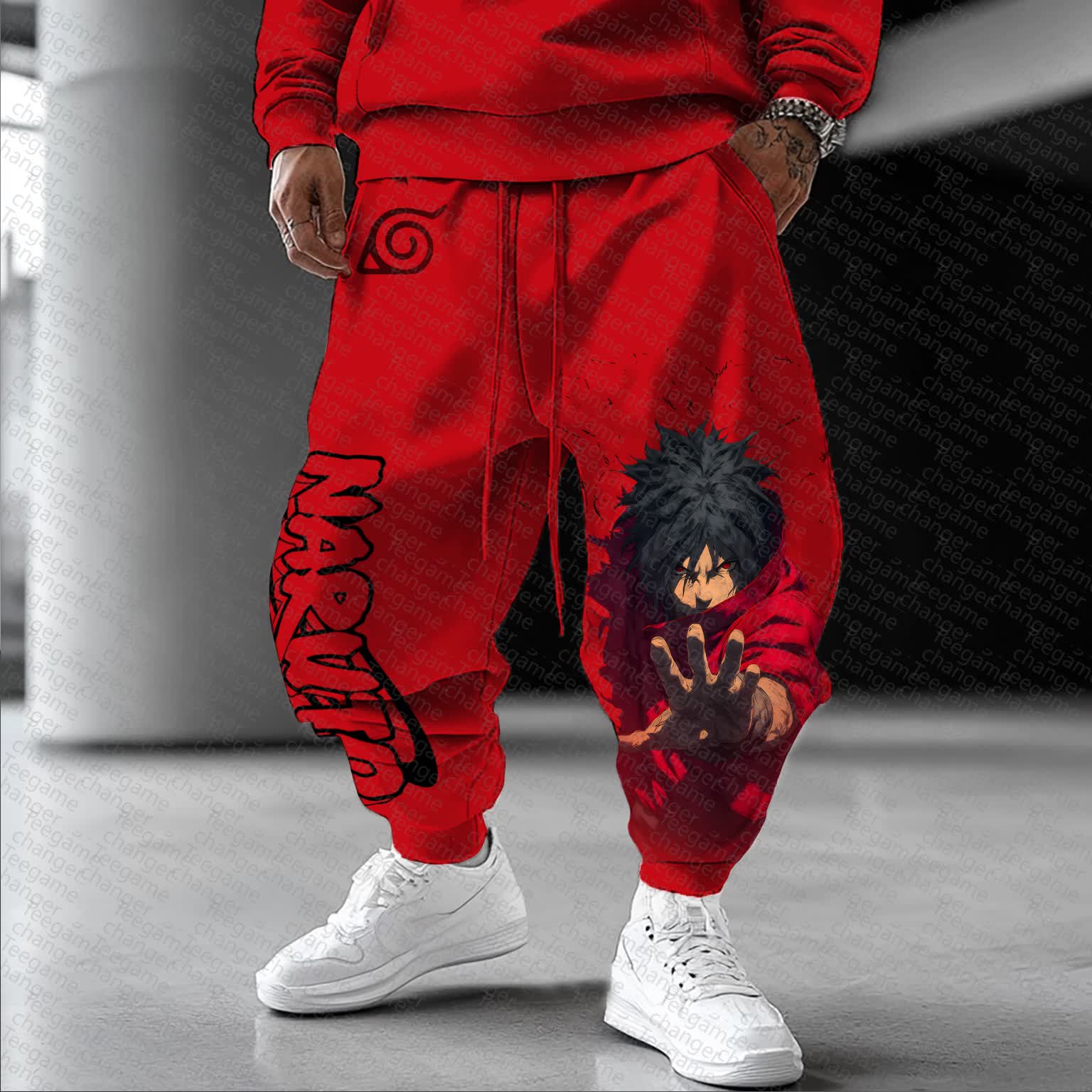 Unisex   Casual Anime Streetwear Pants