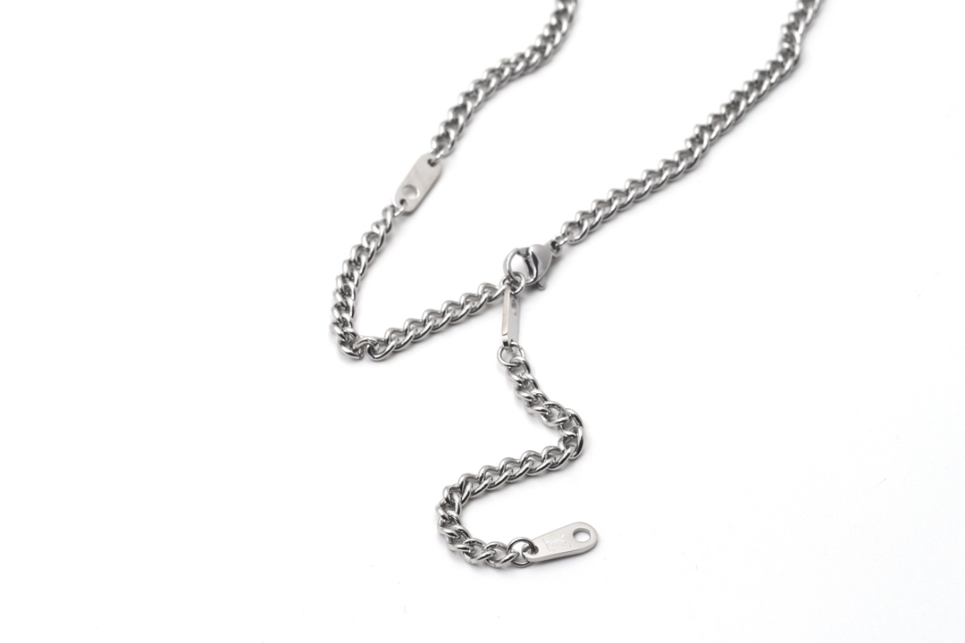 Louis Vuitton x Nigo Duck Pendant Necklace Silver - Original Replica Club