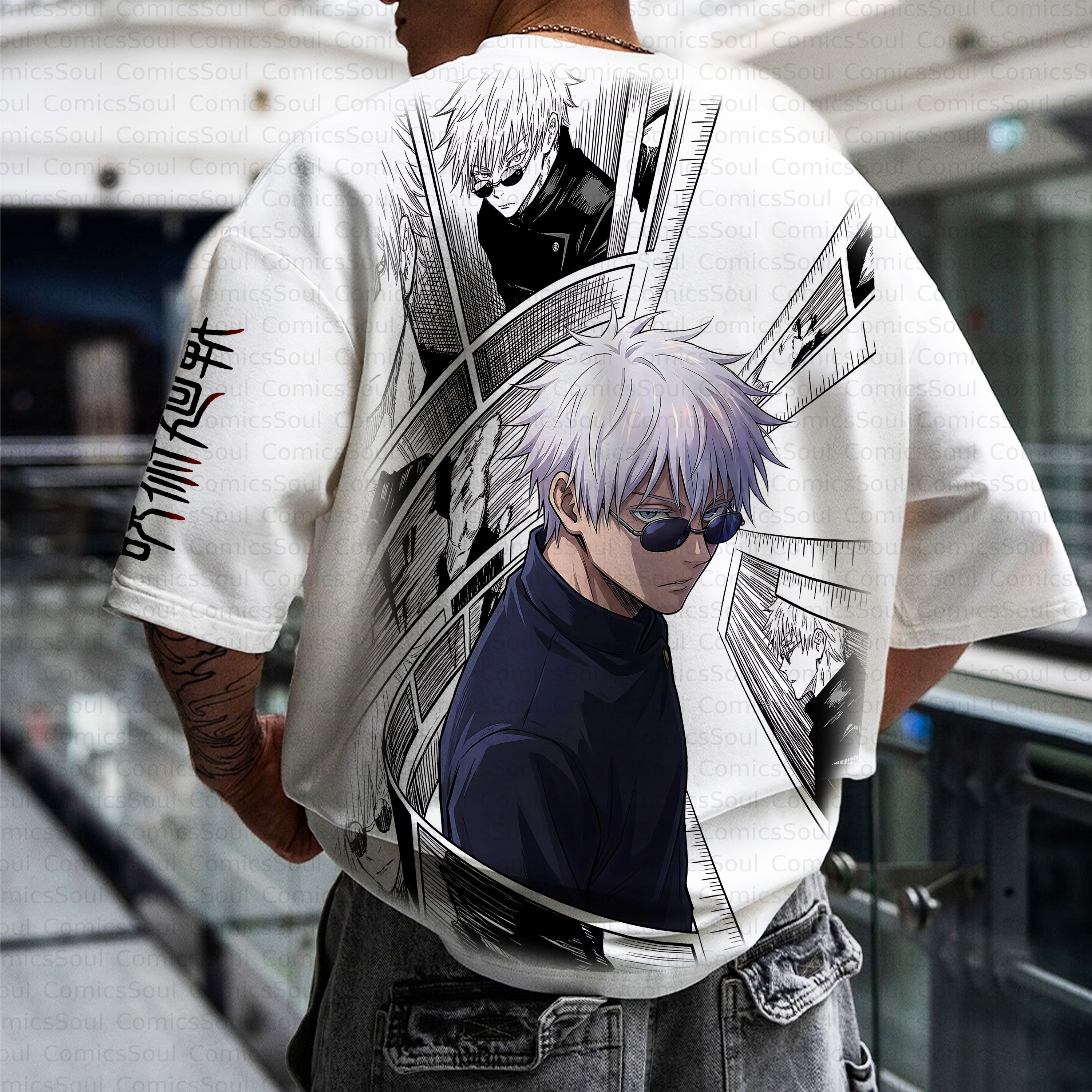 Unisex Anime Inspired Vintage T-Shirt