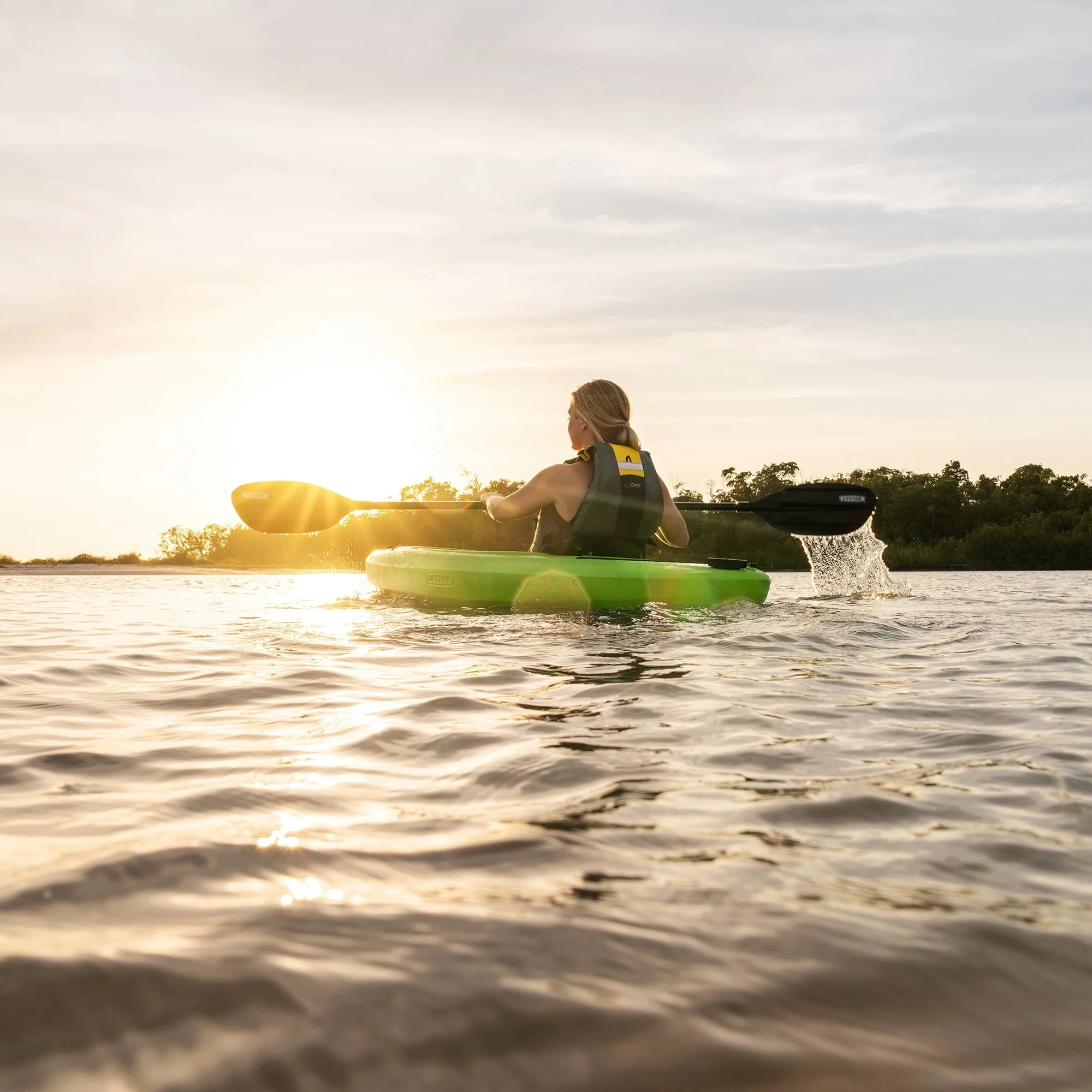 Lifetime Pacer 8 ft Sit-Inside Kayak, Green (91032) - Image 24