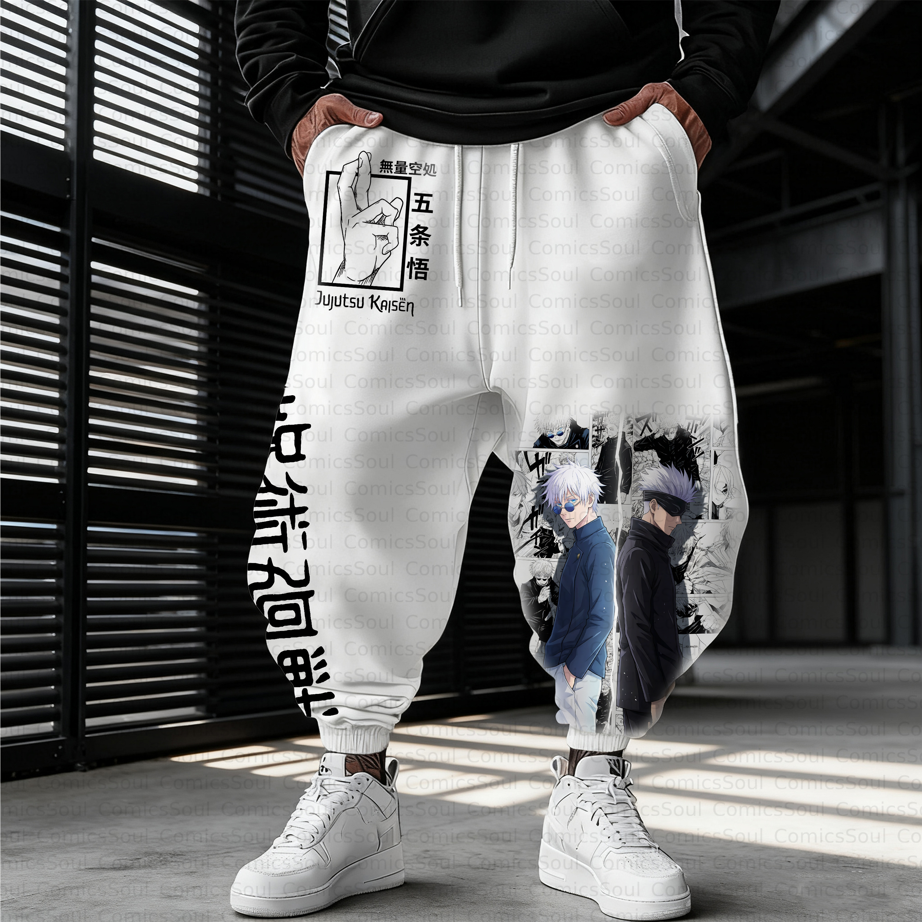 Unisex Casual Anime Streetwear Pant