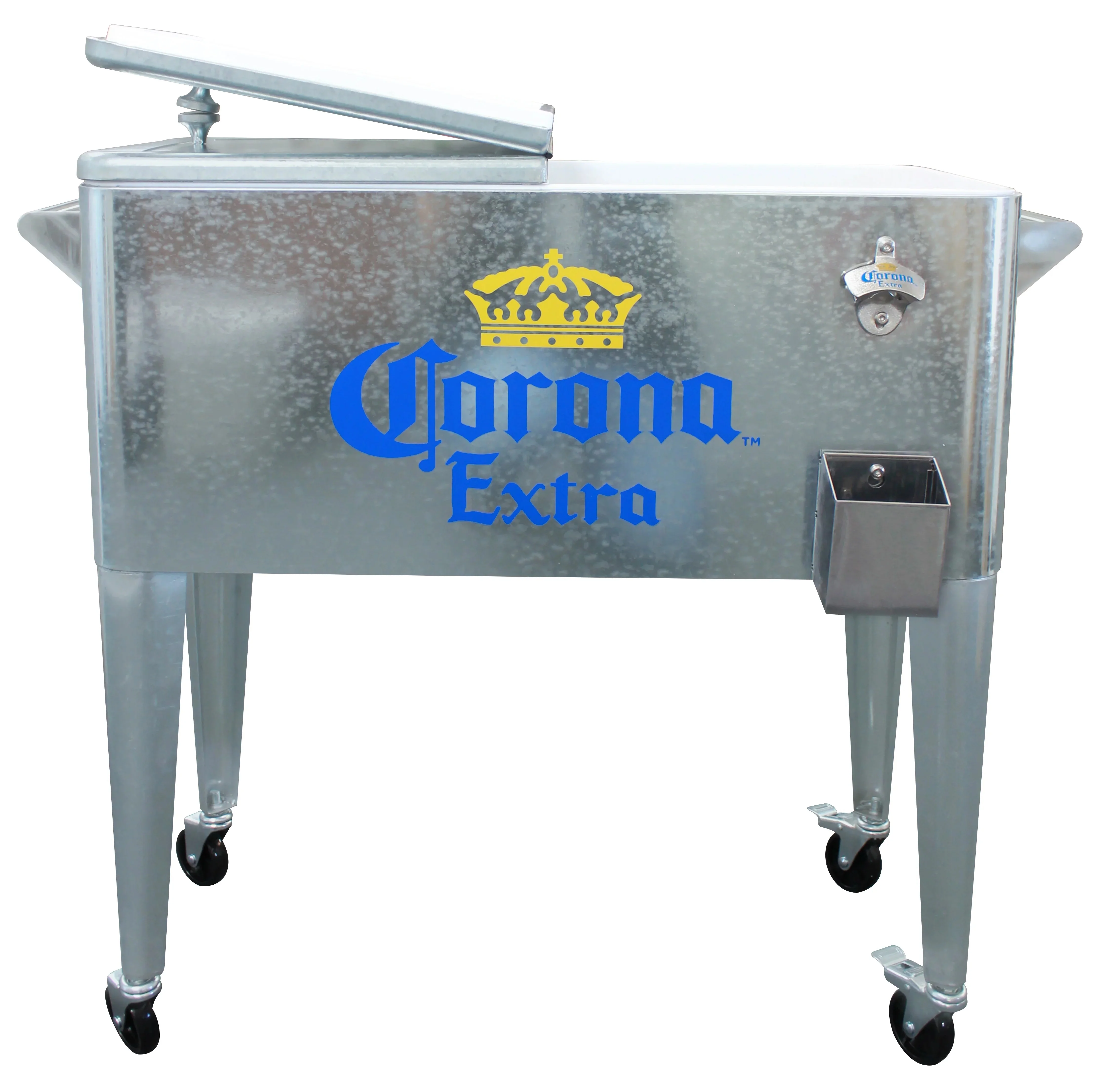 Leigh Country Galvanized Corona Outdoor Cooler, Silver, 80 Qt. - MC 47902 - Image 6 Leigh Country Galvanized Corona Outdoor Cooler, Silver, 80 Qt. - MC 47902 - Image 6