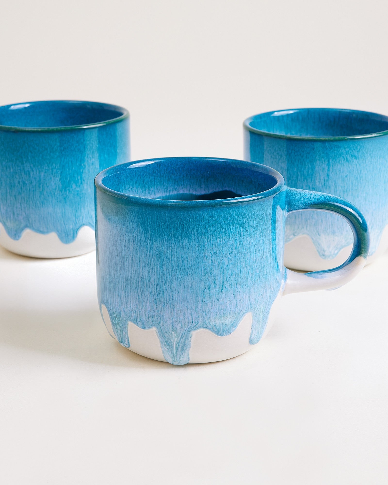 Coimbra Tasse groß türkis 6er-Set