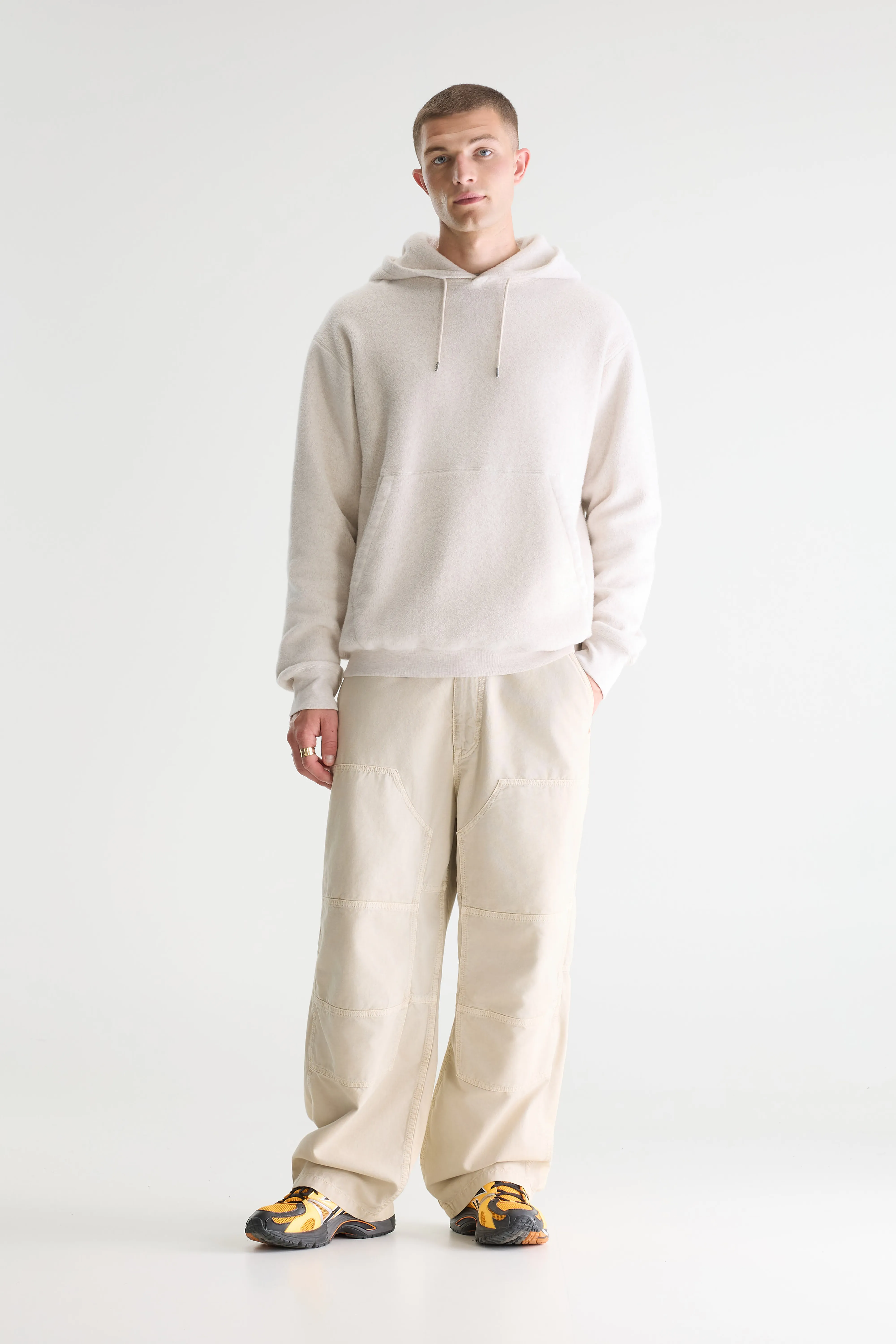 Bellerose Mattis relaxed hoodie (261 / M / CALCAIRE)