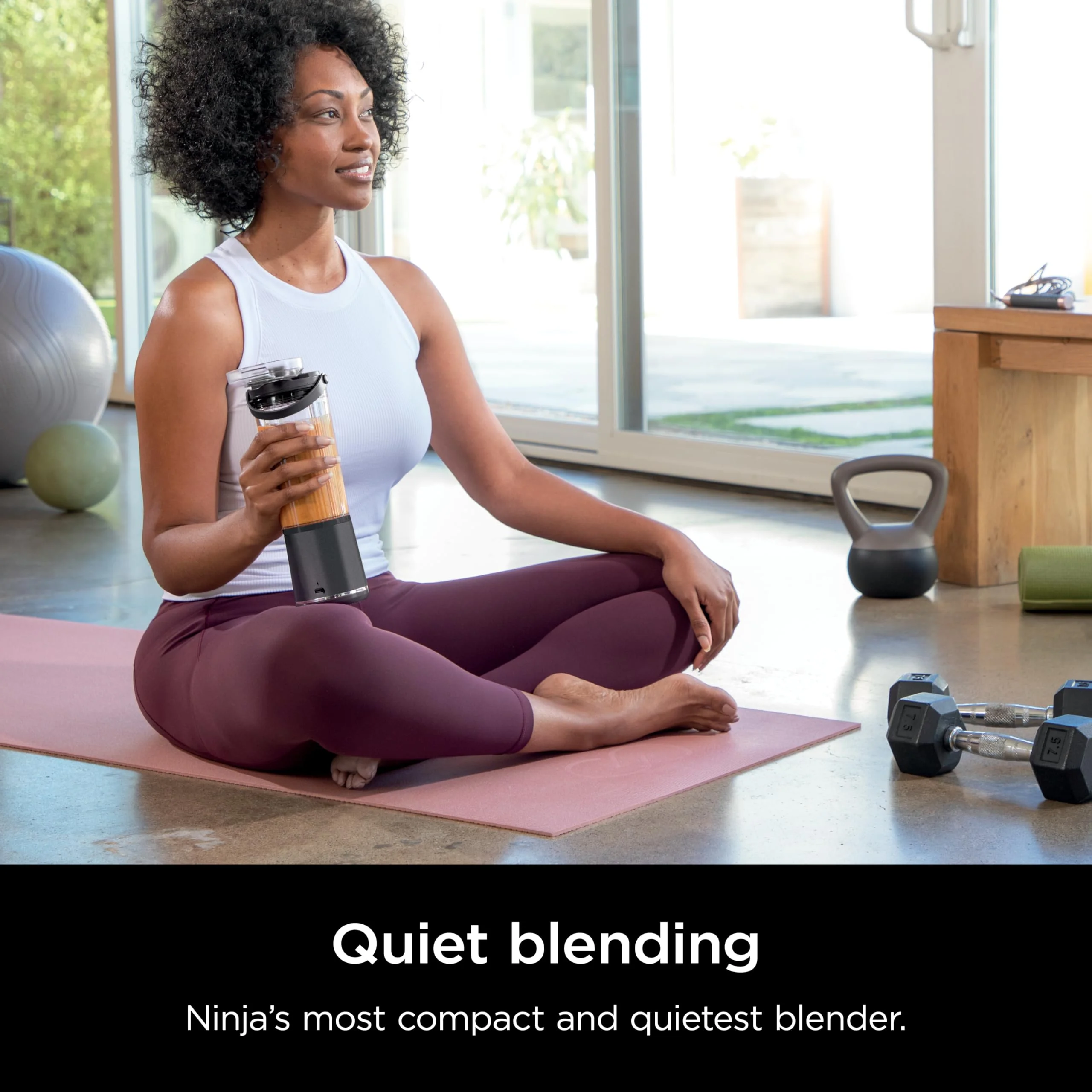Ninja Blast Portable Blender, Cordless, 18oz. Vessel, Personal Blender for Shakes & Smoothies, BPA Free, Leakproof Lid & Sip Spout, USB-C Rechargeable, Dishwasher Safe Parts, Metallic Purple, - Image 62