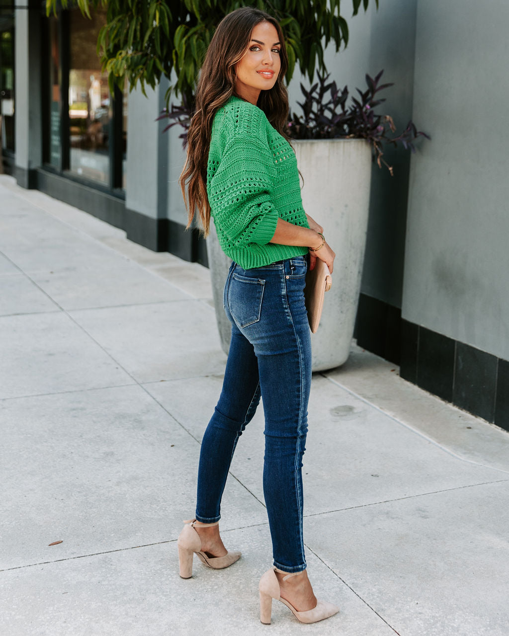 Genny Knit Sweater - Emerald - SALE - Se7enfashion