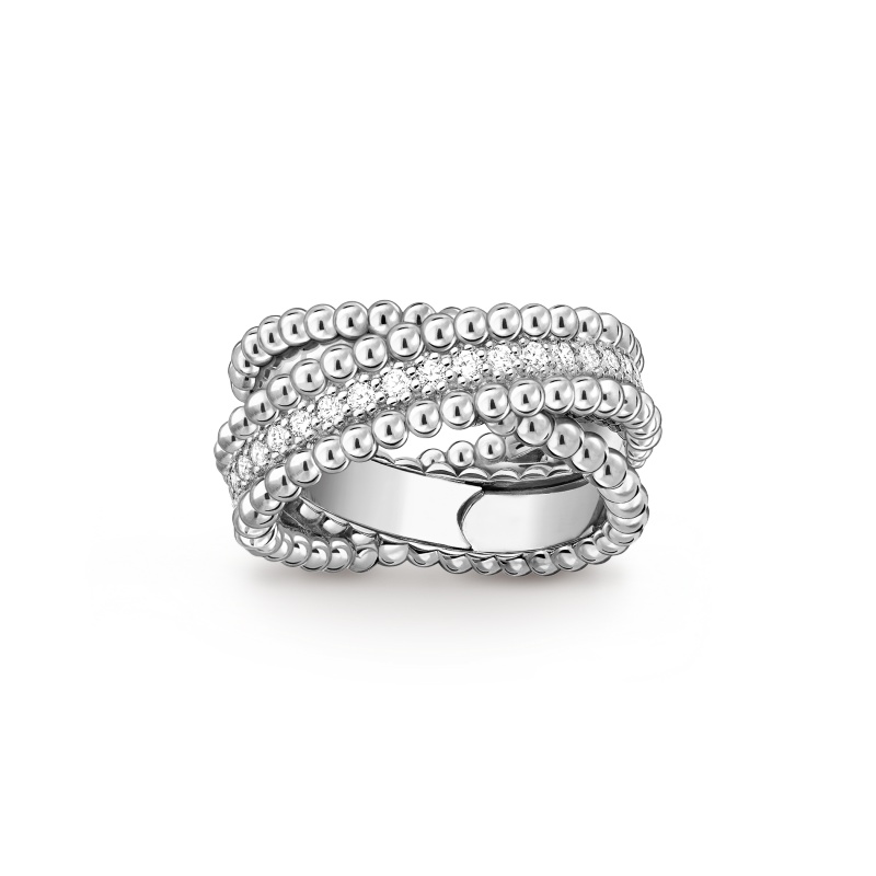 Replicate Perlée diamonds duo ring(1:1 replica) - Original Replica Club