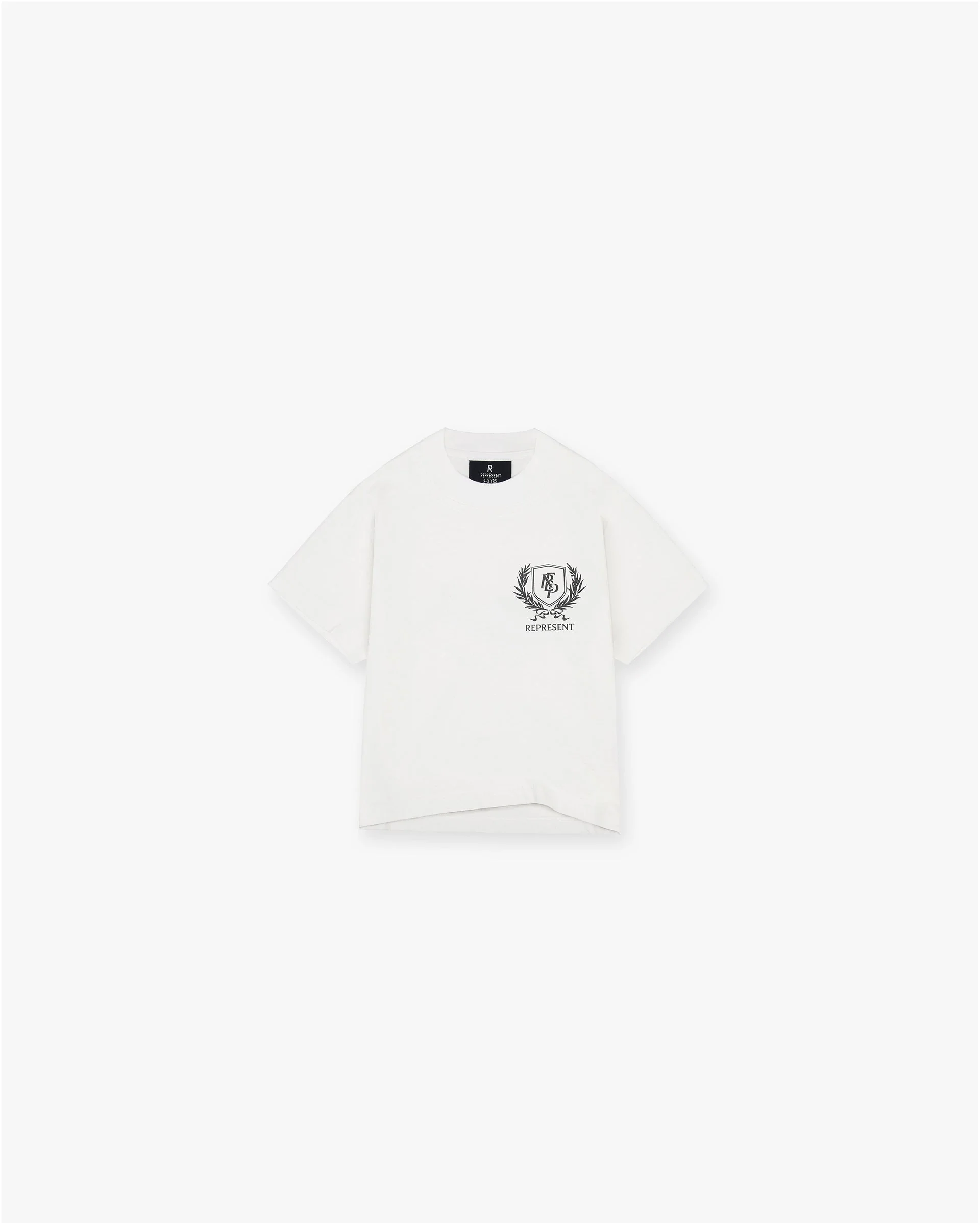 Mini Crest T-Shirt - Flat White