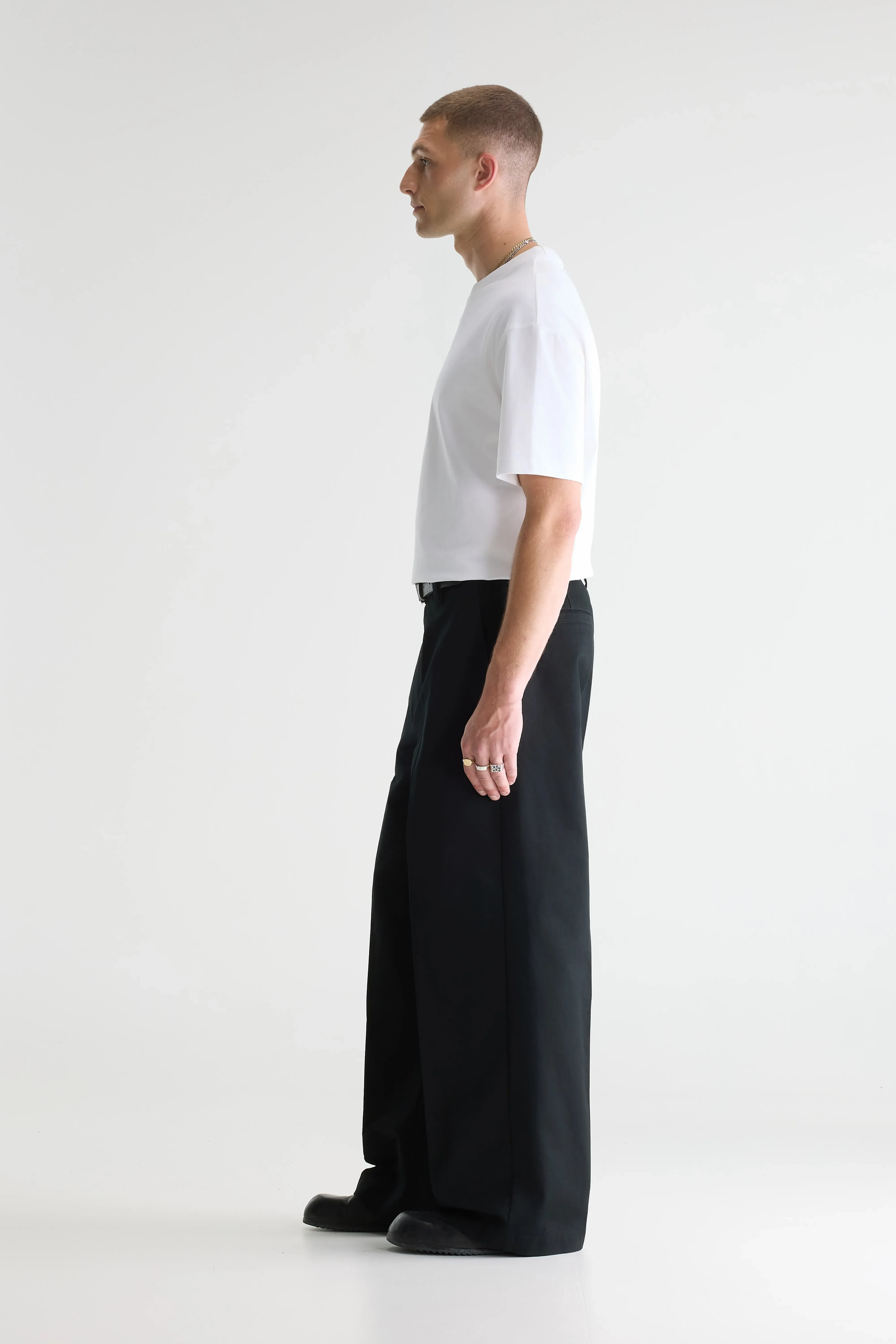 Bellerose Swag wide trousers (261 / M / BLACK)