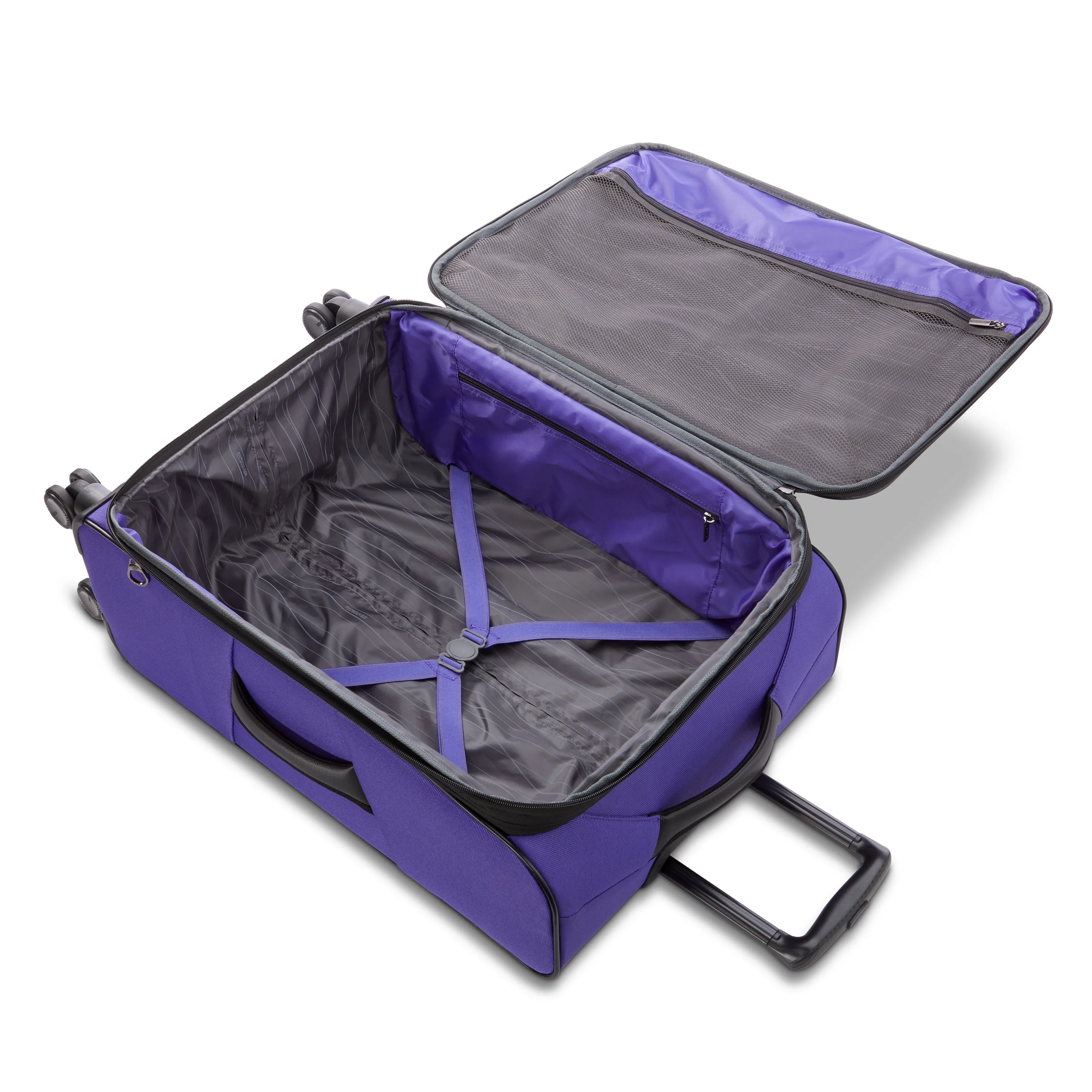 American Tourister X-Lite 3-Piece Luggage Set with Spinner Wheels - Light Grey - Image 50