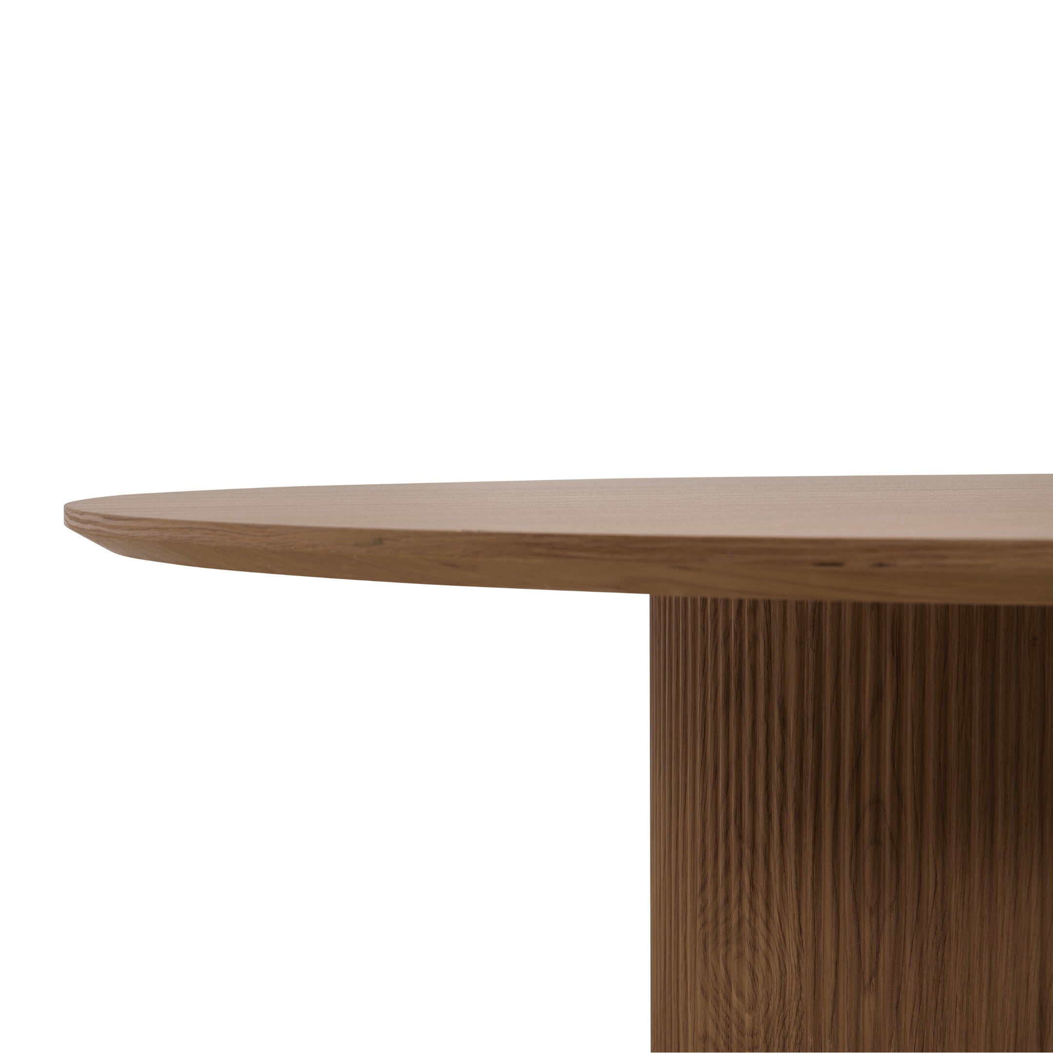 by fonQ Fiss Eettafel - Ø 120 cm - Walnoot