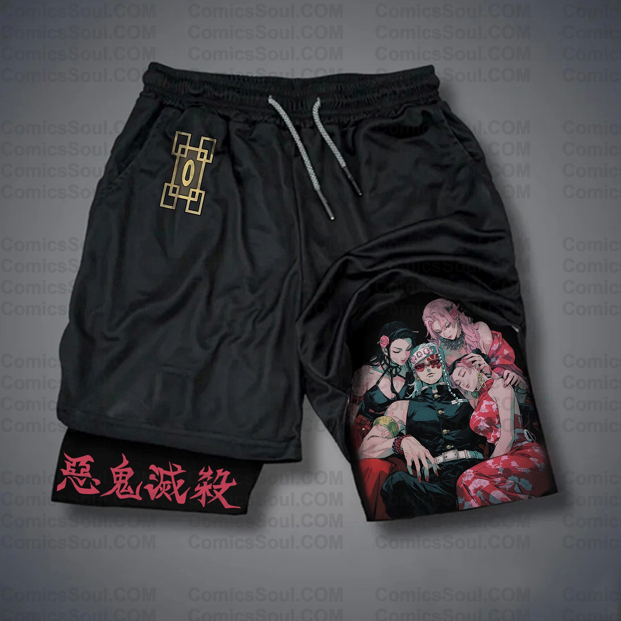 Unisex “ Comicssoul” Casual Streetwear Shorts
