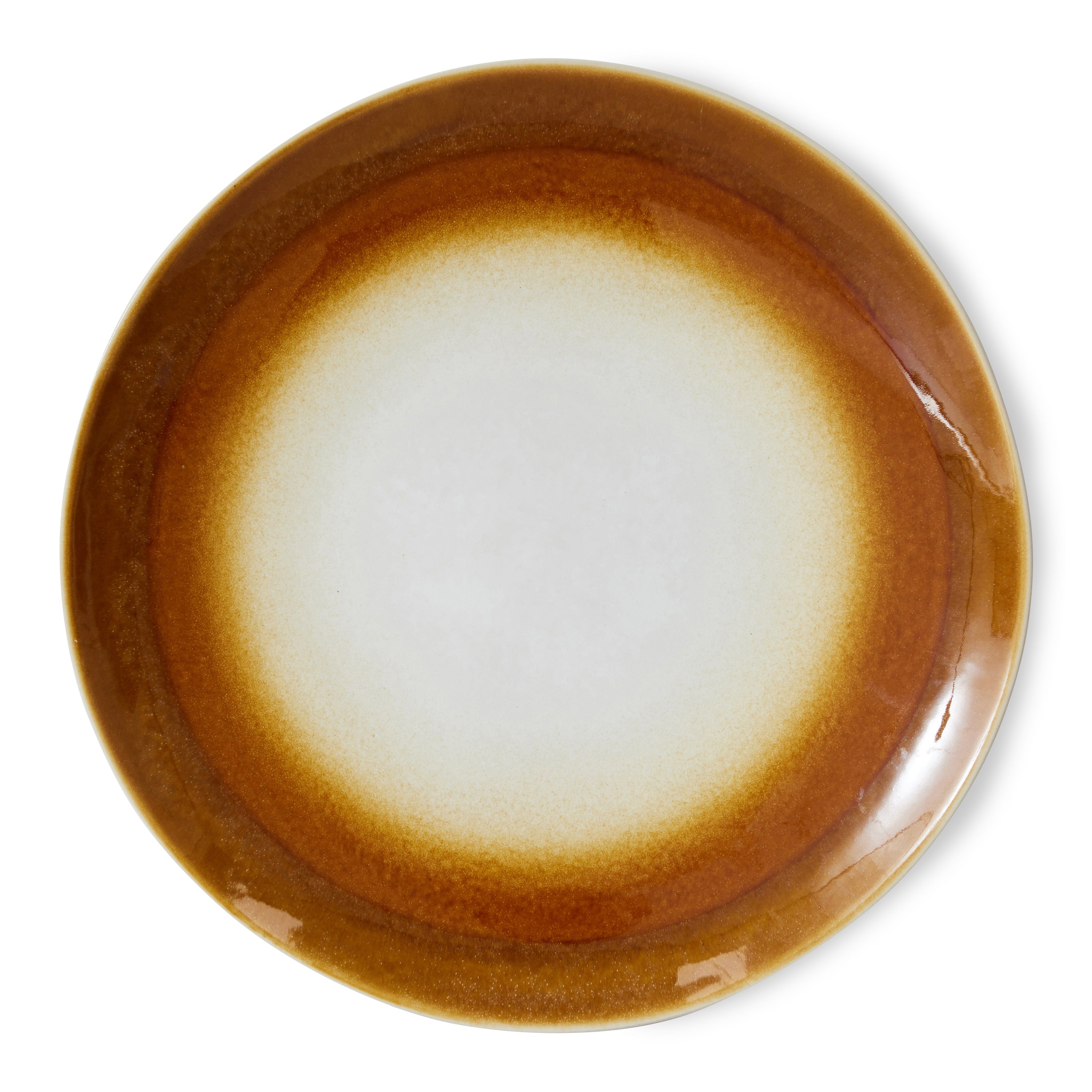 HKliving 70's Ceramics Dinerbord Ø 27,5 cm - Set van 2 - Supernova