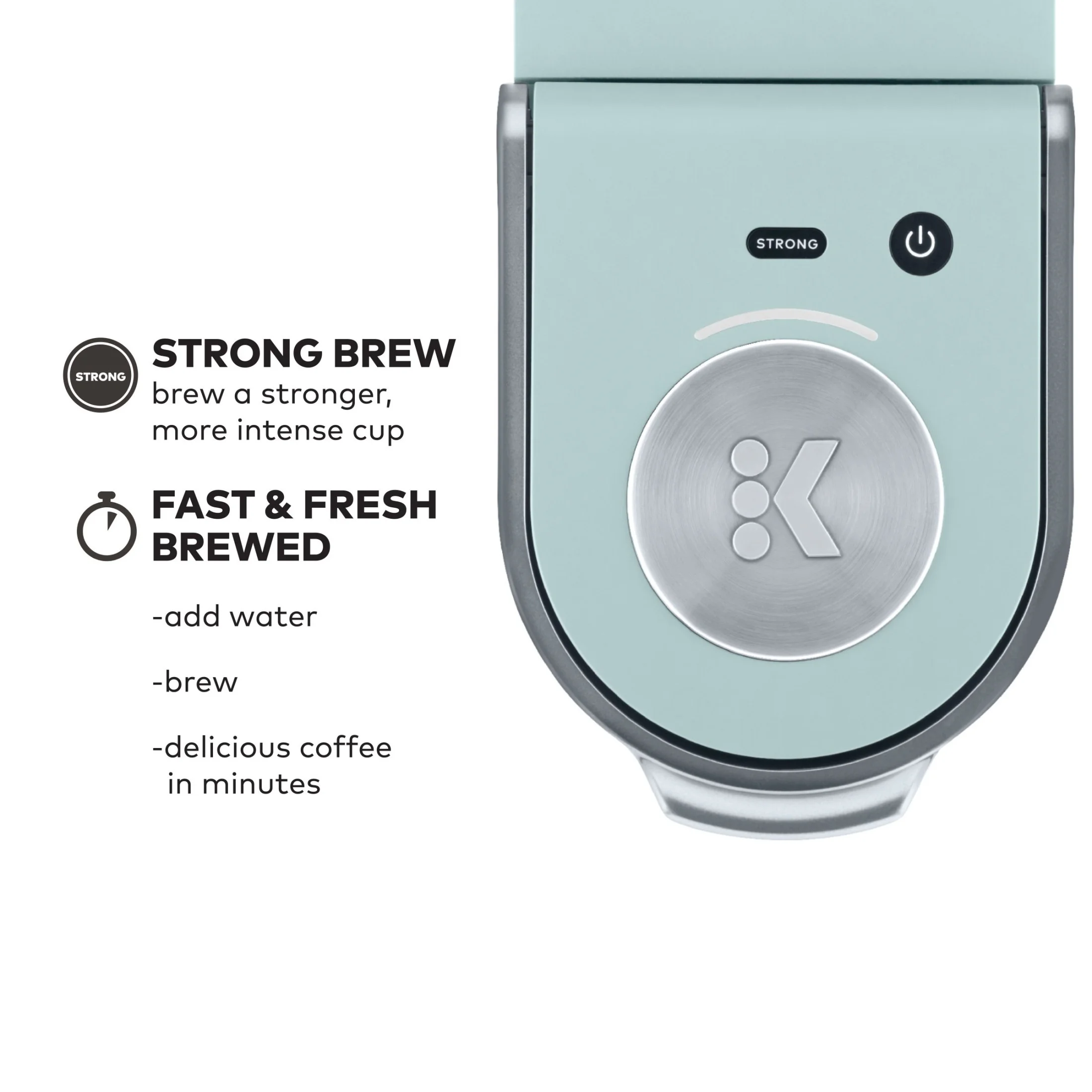 Keurig K-Mini Plus Single Serve K-Cup Pod Coffee Maker, Dusty Rose - Image 9