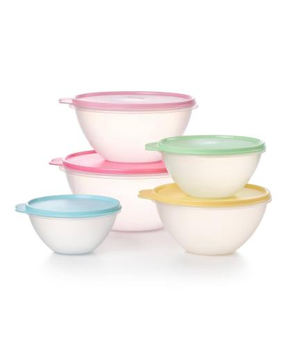 Tupperware Wonderlier 10 PC Vintage Container Set - Multi