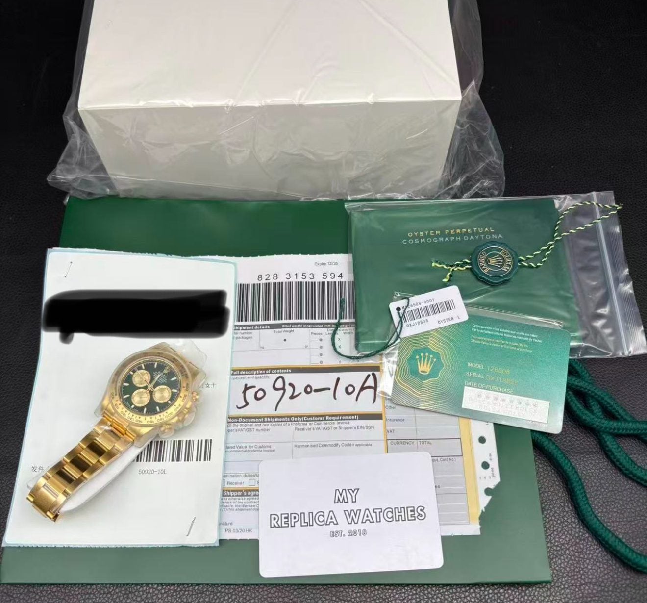 Superclone Rolex Daytona 40 mm 126508 “John Mayer”