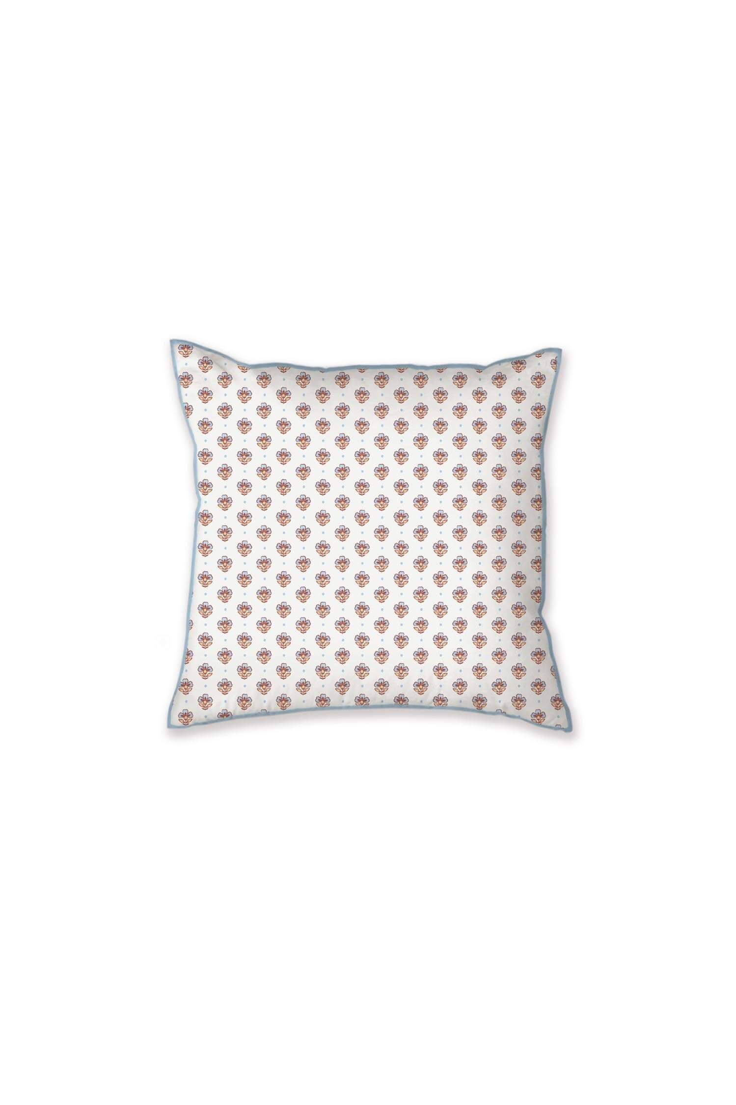 Cushion Jaipur Flower Light Blue