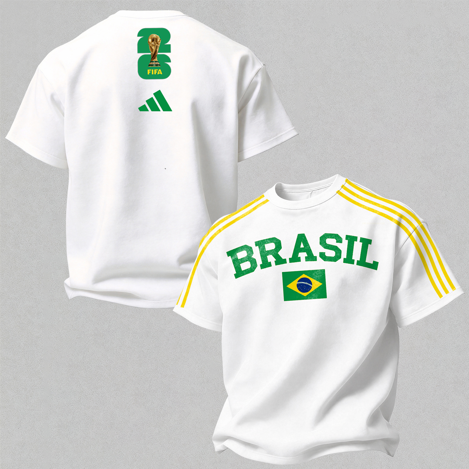 World Cup 2026 Printed Oversized Unisex T-shirt
