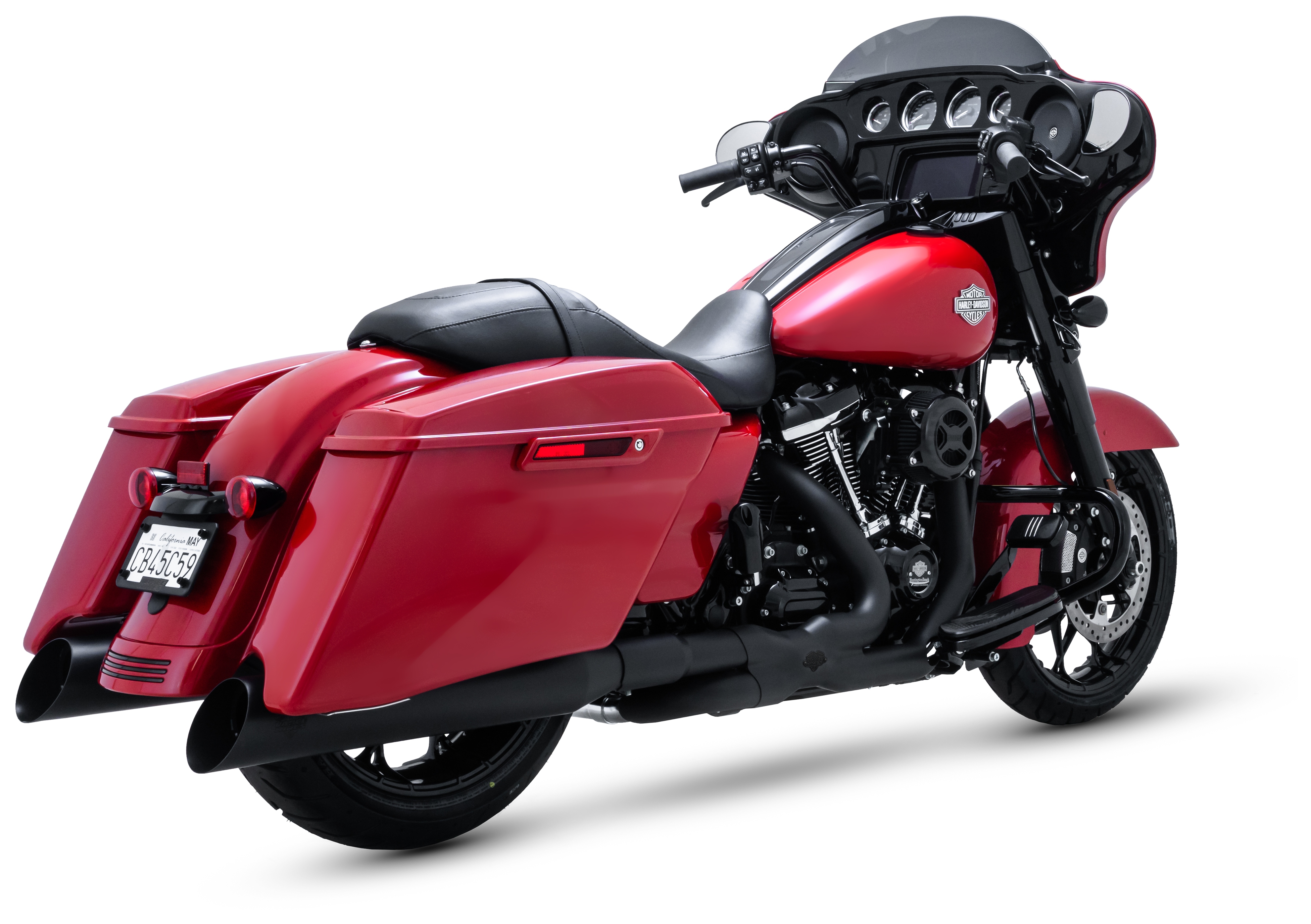 SportsBikeShop Vance & Hines PCX Power Duals Headers For Harley Touring