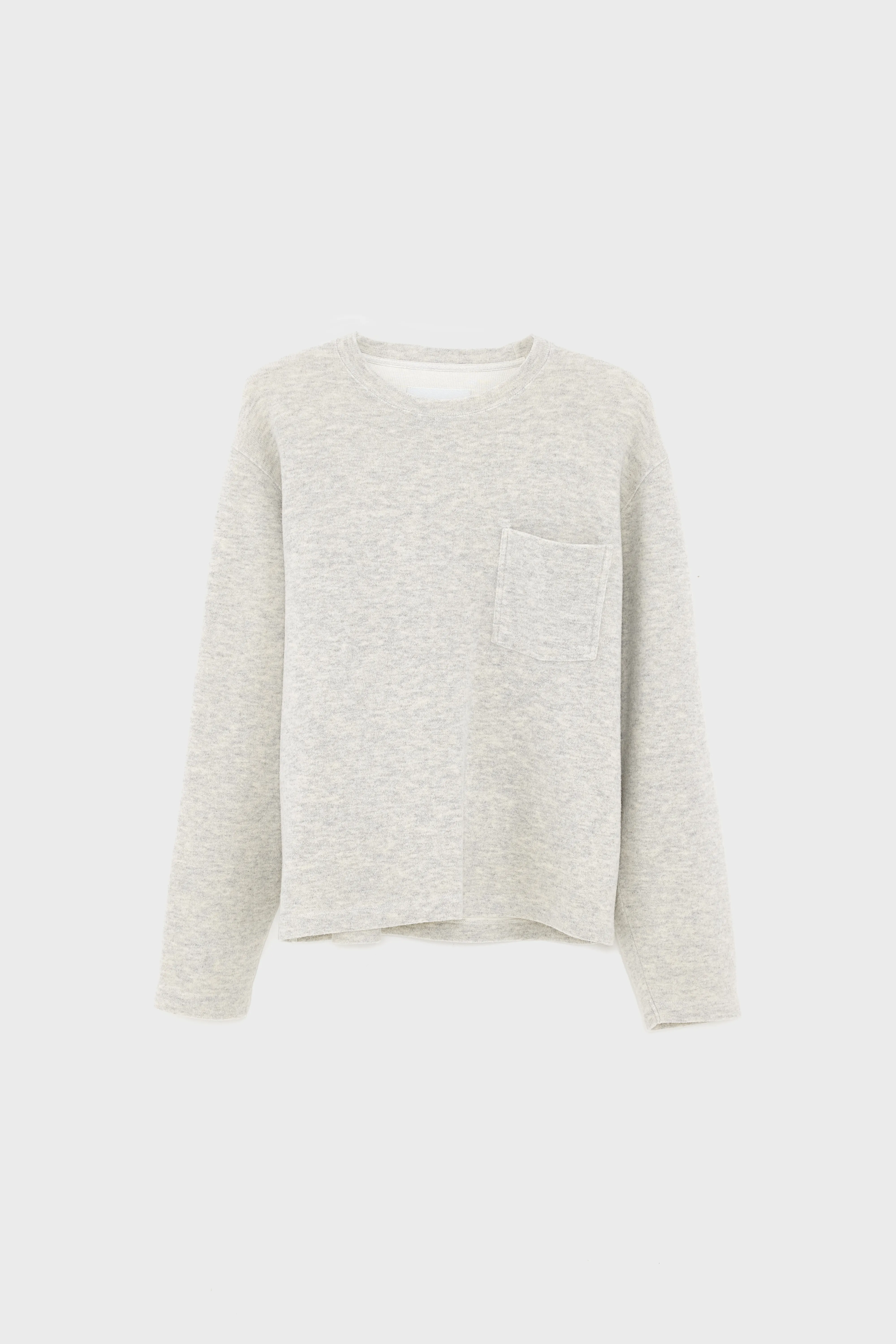 Bellerose Velo crewneck heather grey sweatshirt (242 / M / COMBO B)