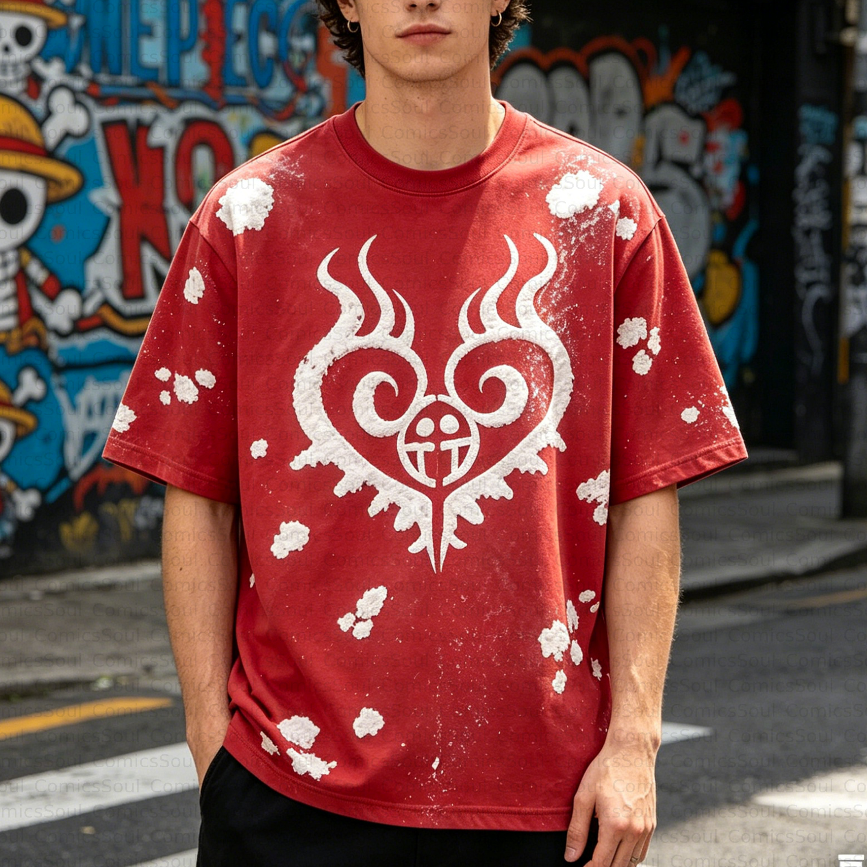Unisex Anime Inspired Vintage T-Shirt