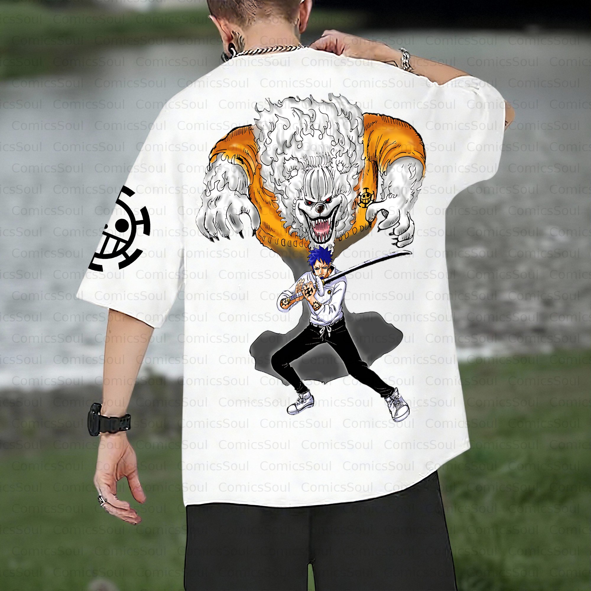 Unisex Anime Inspired Vintage T-Shirt