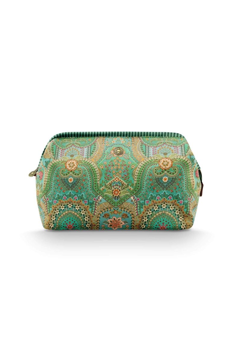 Cosmetic Purse Cooper Extra Large Jabali Green