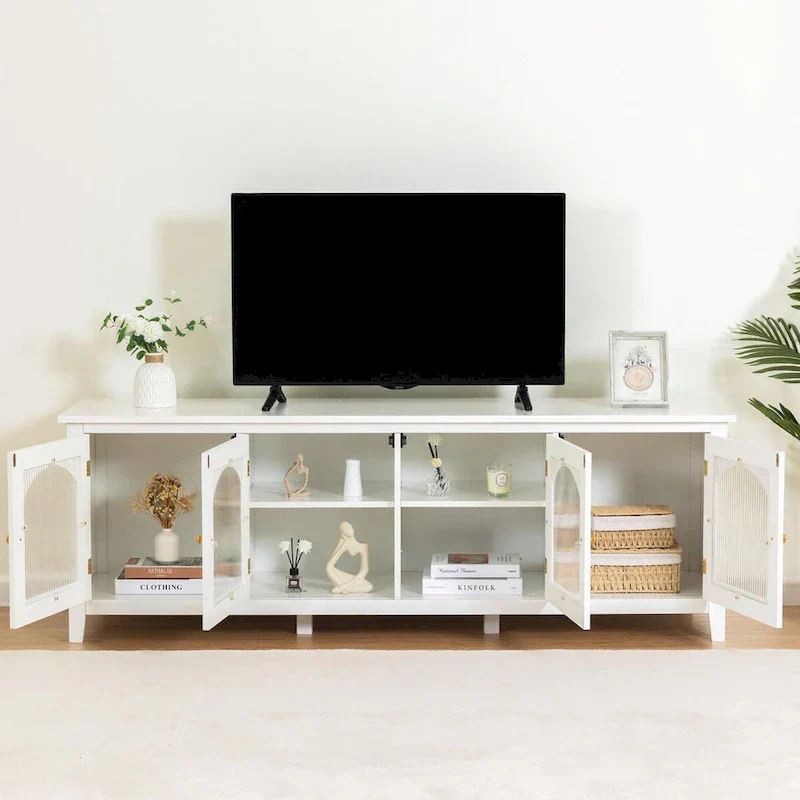 71-Inch Modern TV Cabinet Entertainment Center