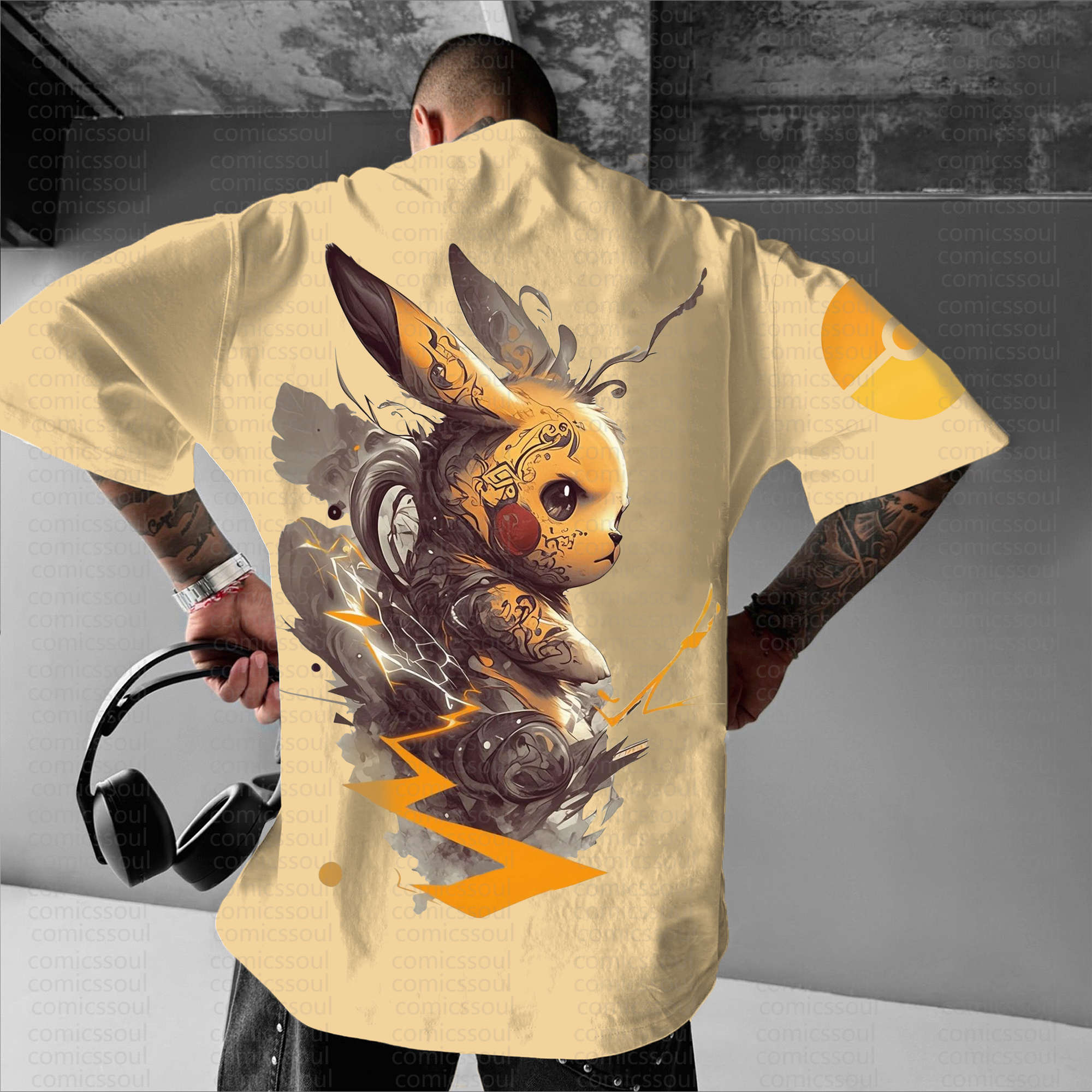 Unisex Anime Inspired Vintage T-Shirt | Comicssoul