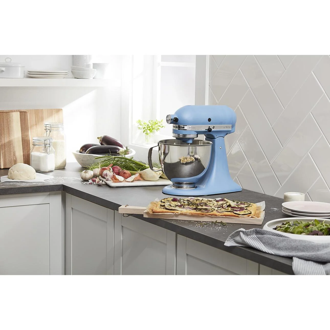 KitchenAid Artisan Series 5-Quart Tilt-Head Stand Mixer, Wildflower, KSM156CXWF - Image 73