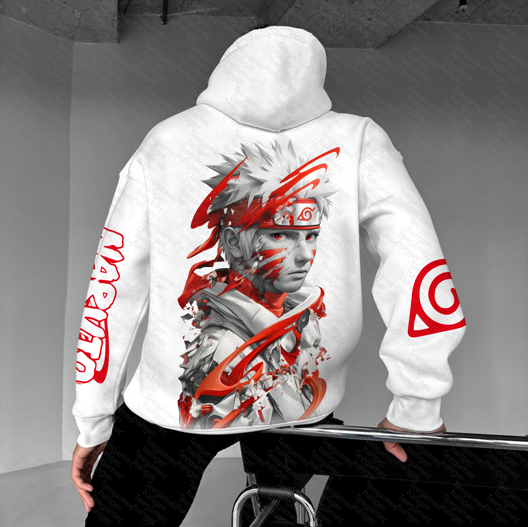 Unisex  Anime Graphic Streetwear Vintage Hoodie