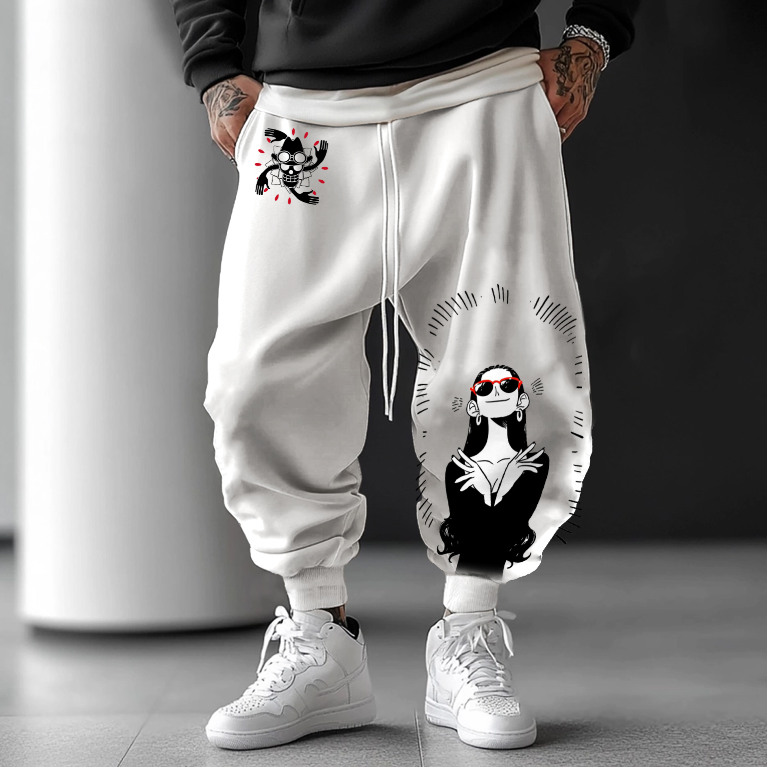 Unisex Casual Anime Streetwear Pants丨Comicssoul