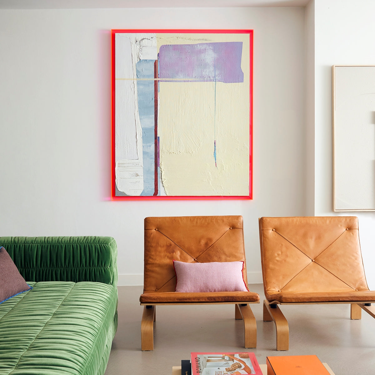 HKliving Days In The City Schilderij