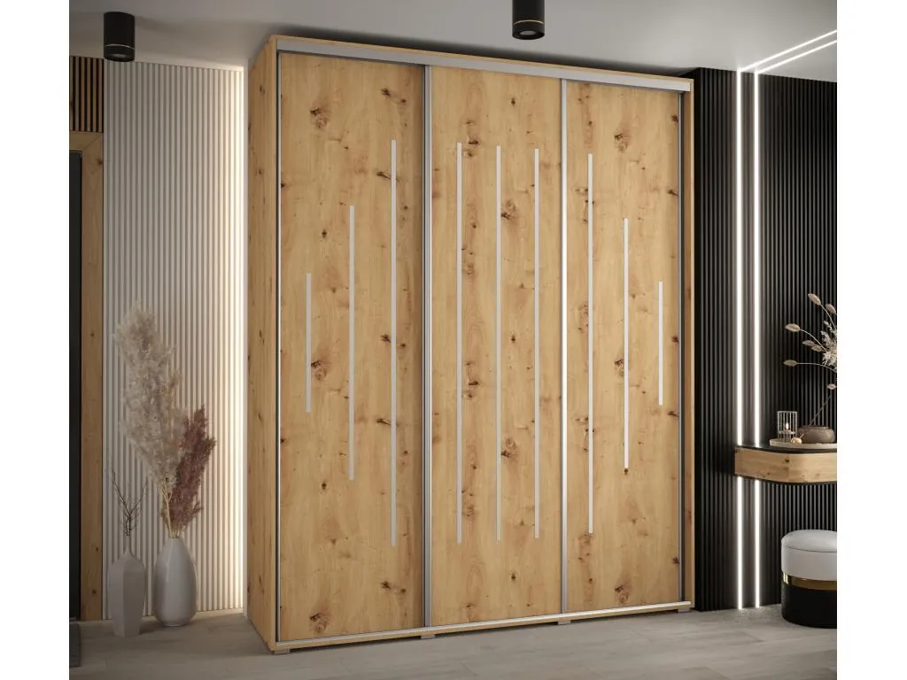 ARMARIO CON PUERTAS BATIENTES 235.2/200/60 3 puertas MPRF87235