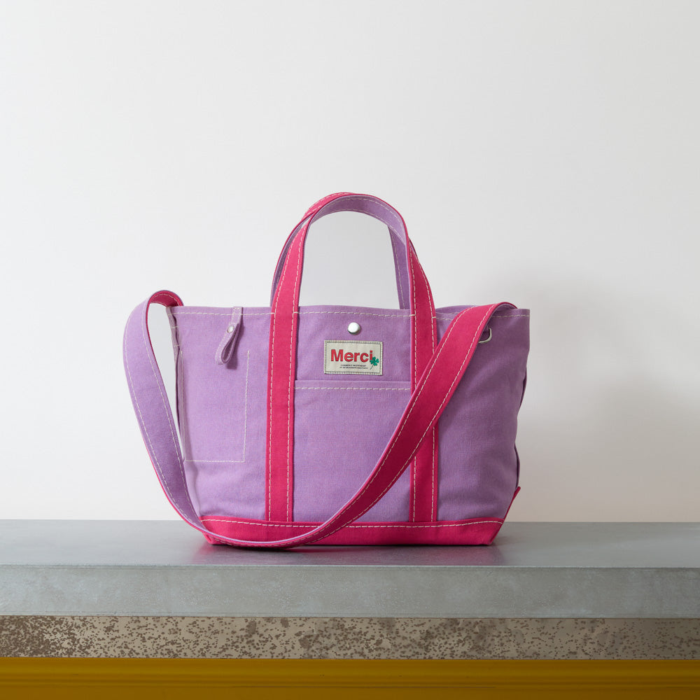 Merci - Cabas Candide - Lila & Fuchsia
