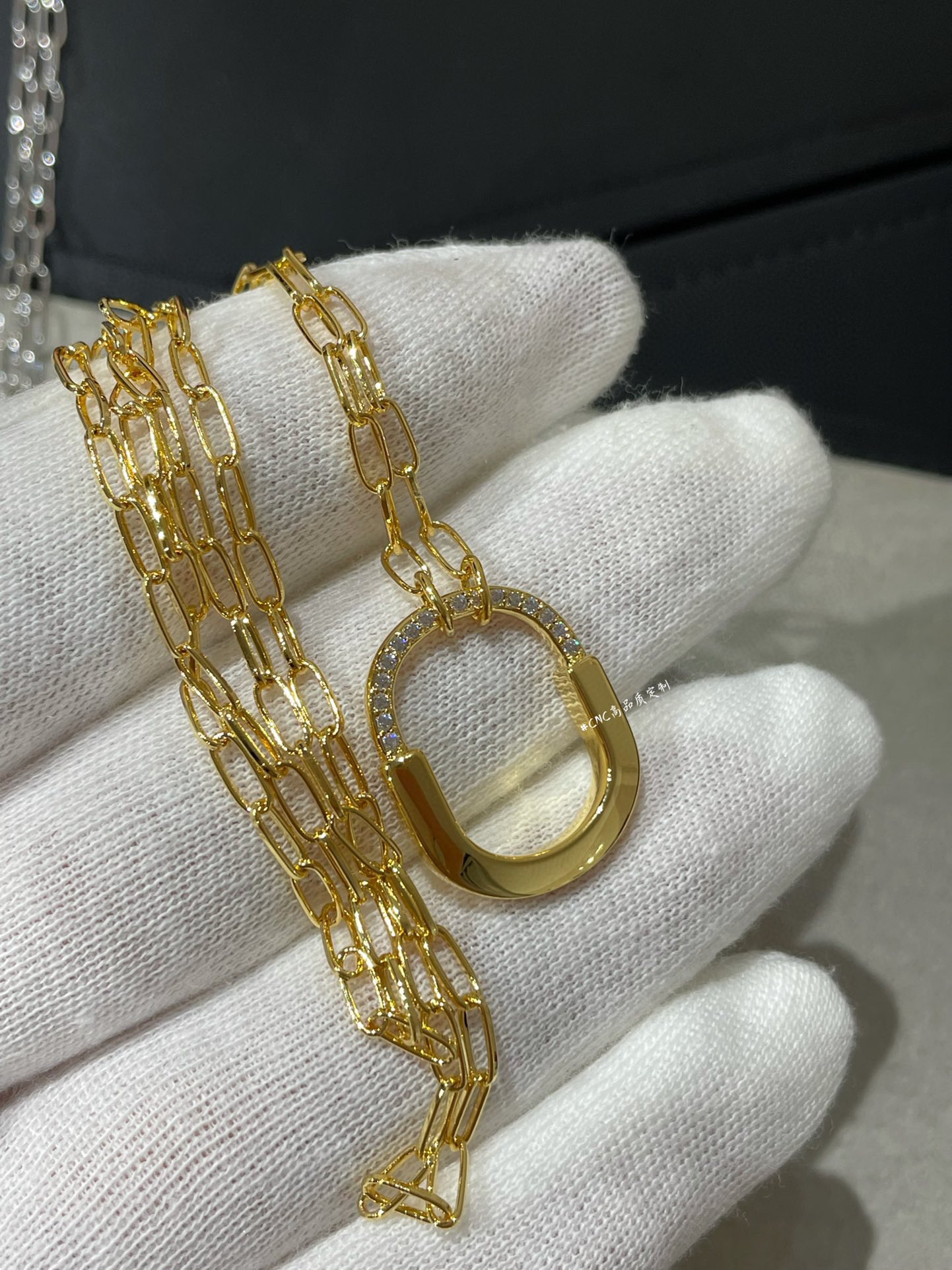 Tiffany Long Lock Pendant Necklace - Original Replica Club