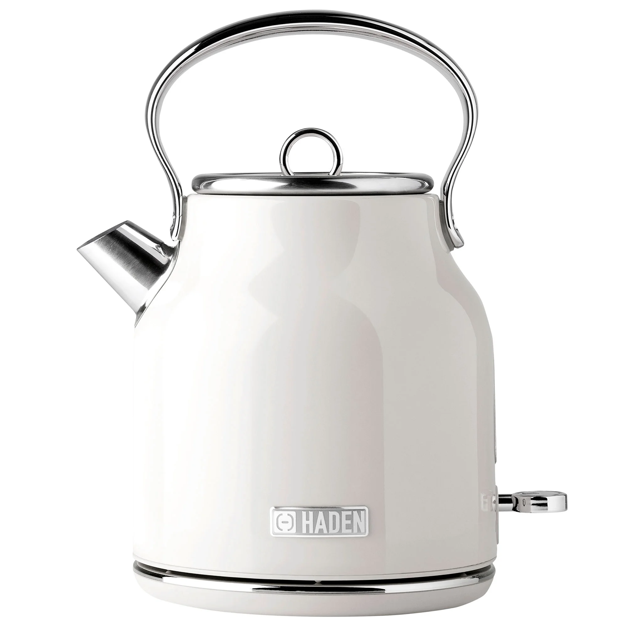 Haden Heritage 1.7 Liter Electric Kettle with 2 Slice Bread Toaster, White - Image 15