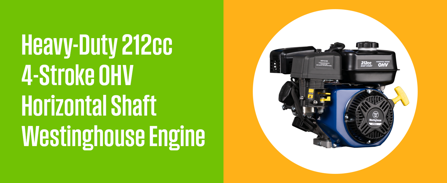 heavy duty, 212CC engine, Westinghouse Pressure washer, westinghouse engine