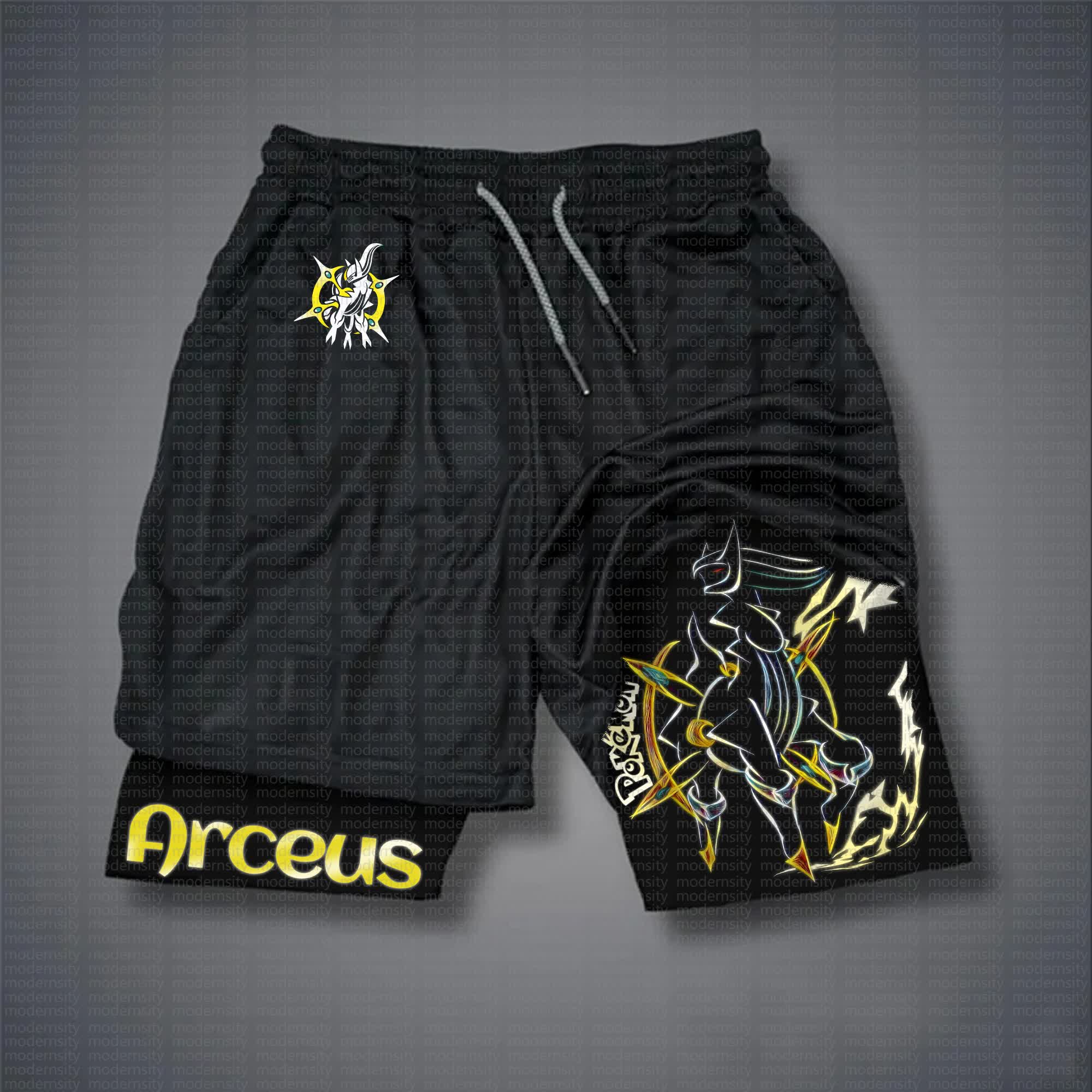Unisex  “Comicssoul” Casual Anime Streetwear Shorts