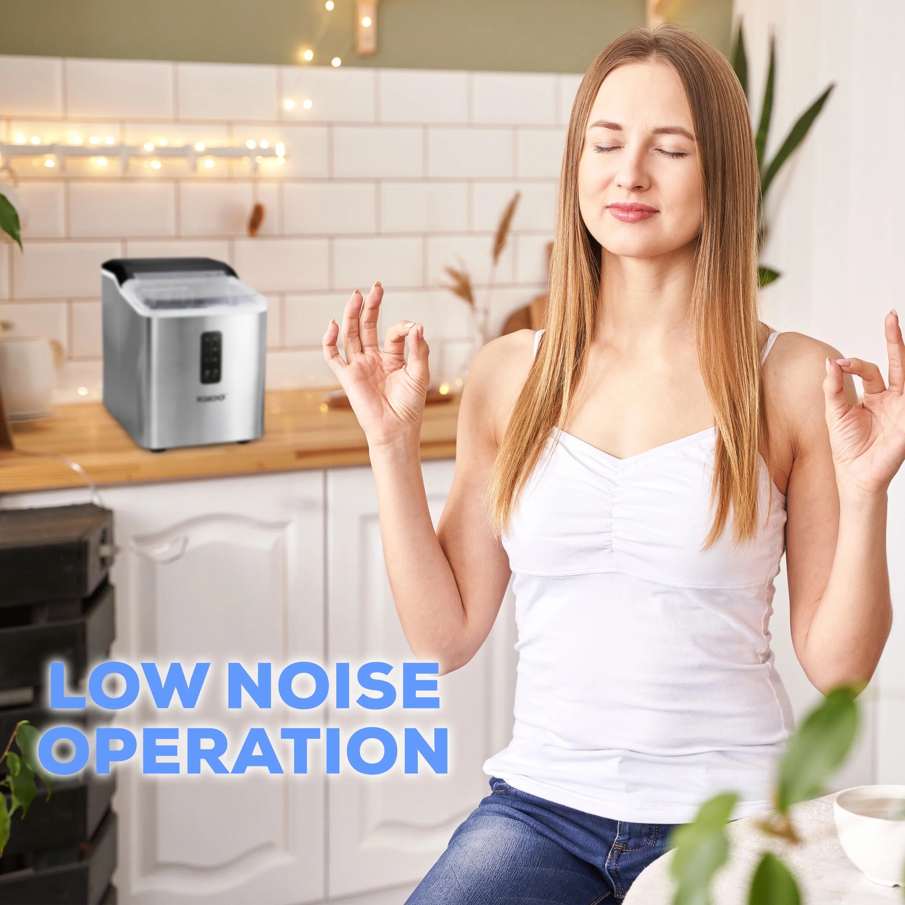 Igloo Automatic Ice Machine Self Cleaning Countertop Ice Maker for Water Bottle & Drinks, Aqua - Image 31