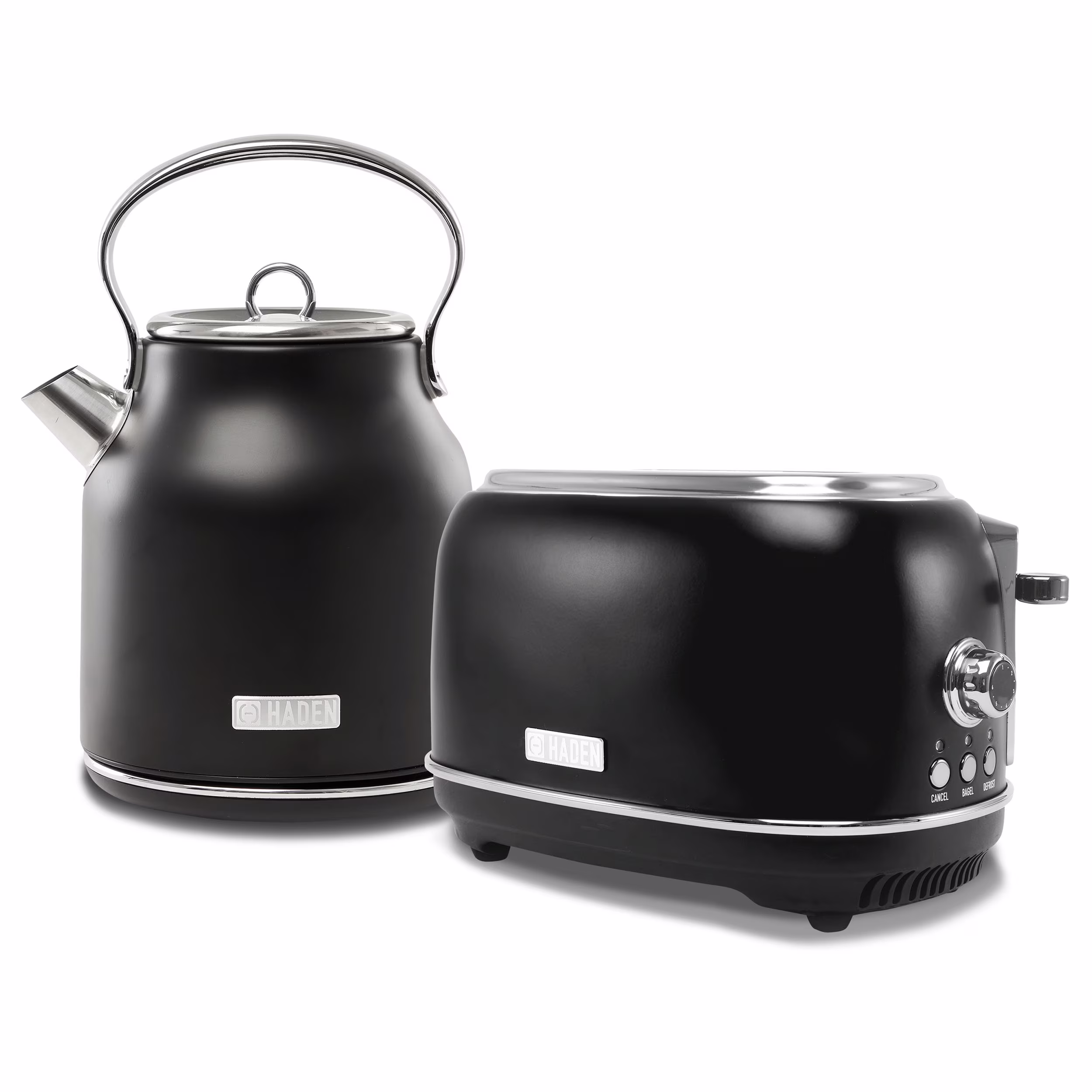 Haden Heritage 1.7 Liter Electric Kettle with 2 Slice Bread Toaster, White - Image 5