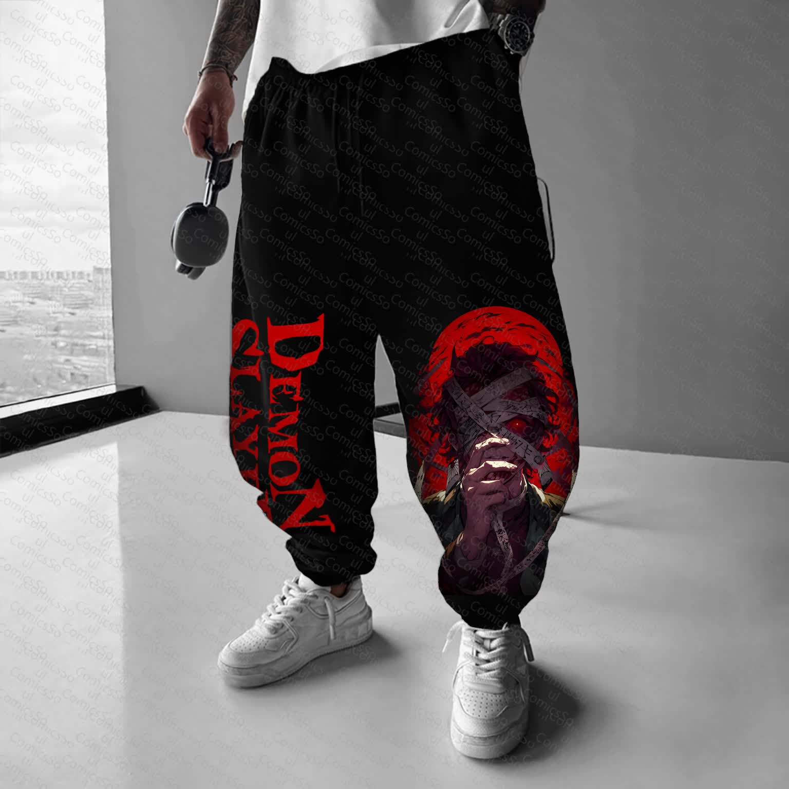 Unisex  “Comicssoul” Casual Anime Streetwear Pants